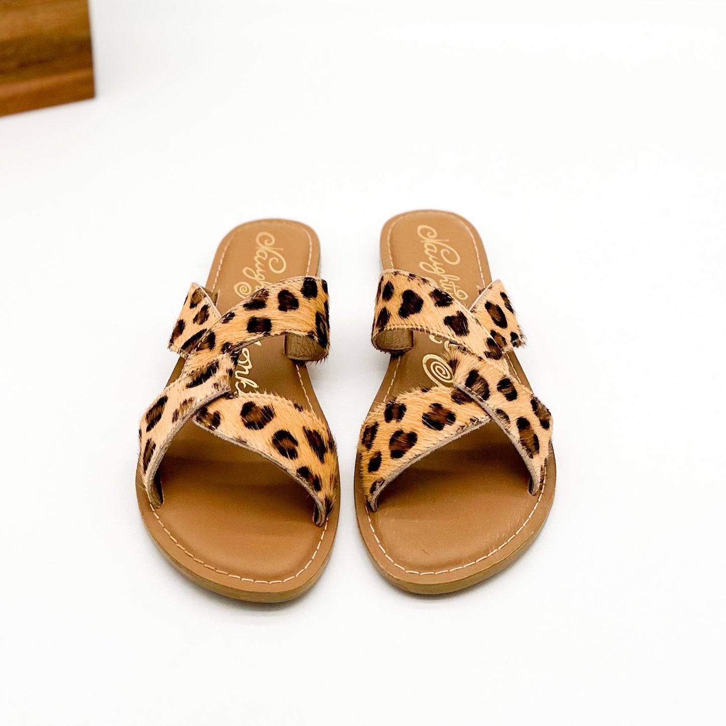 Naughty Monkey Conga Sandal in Leopard