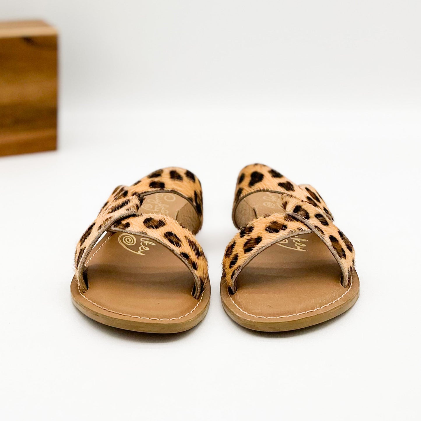 Naughty Monkey Conga Sandal in Leopard