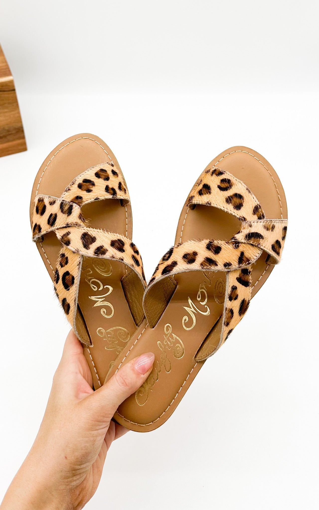 Naughty Monkey Conga Sandal in Leopard