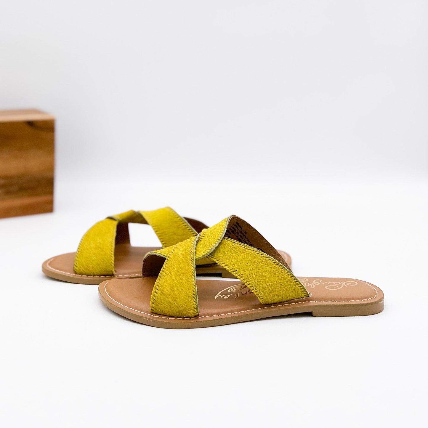 Naughty Monkey Conga Sandal in Yellow