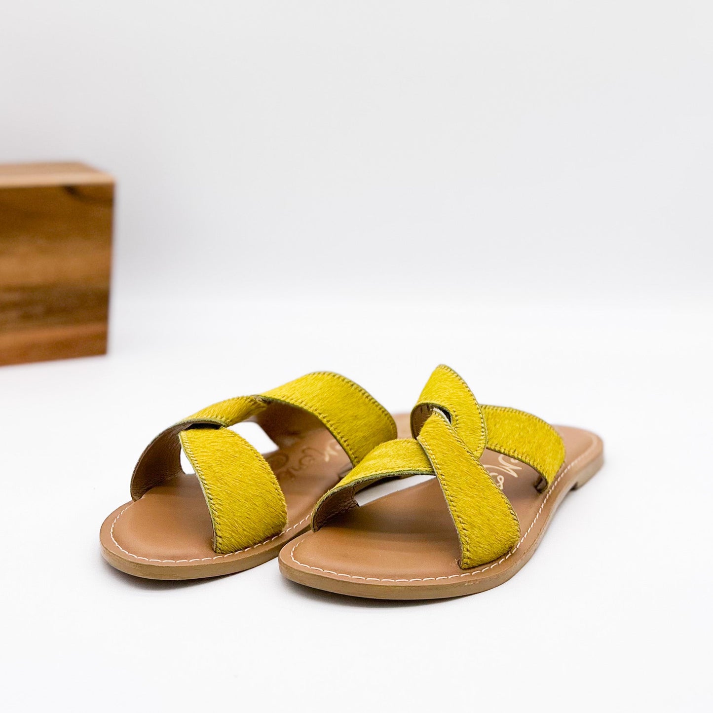 Naughty Monkey Conga Sandal in Yellow