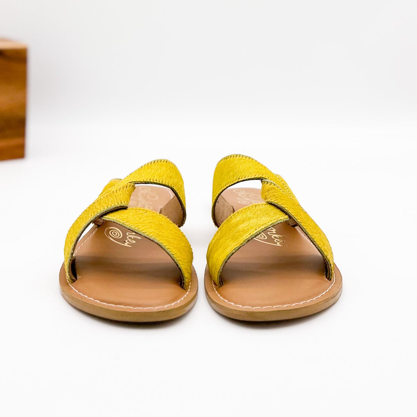 Naughty Monkey Conga Sandal in Yellow