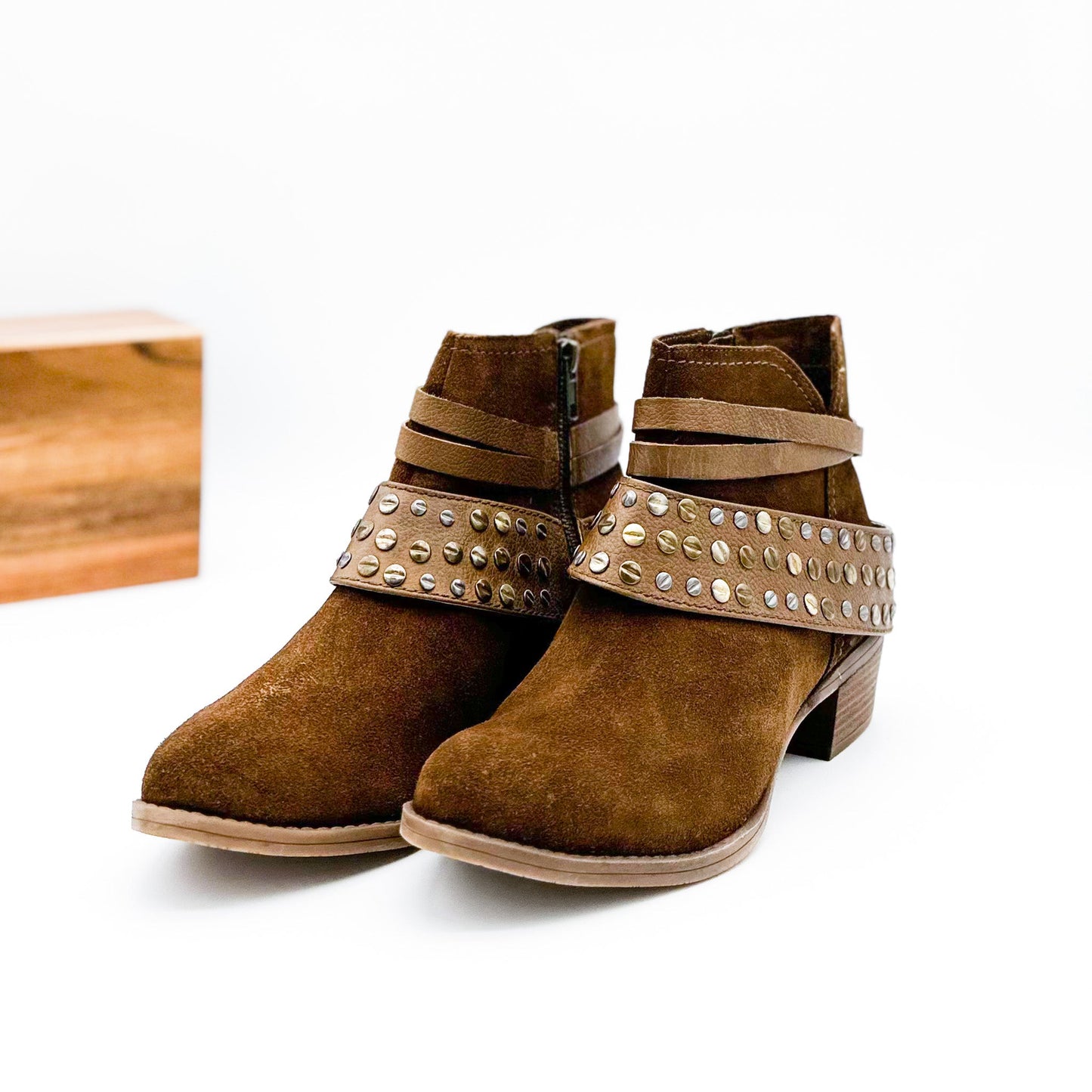 Naughty Monkey Crimson Bootie in Tan