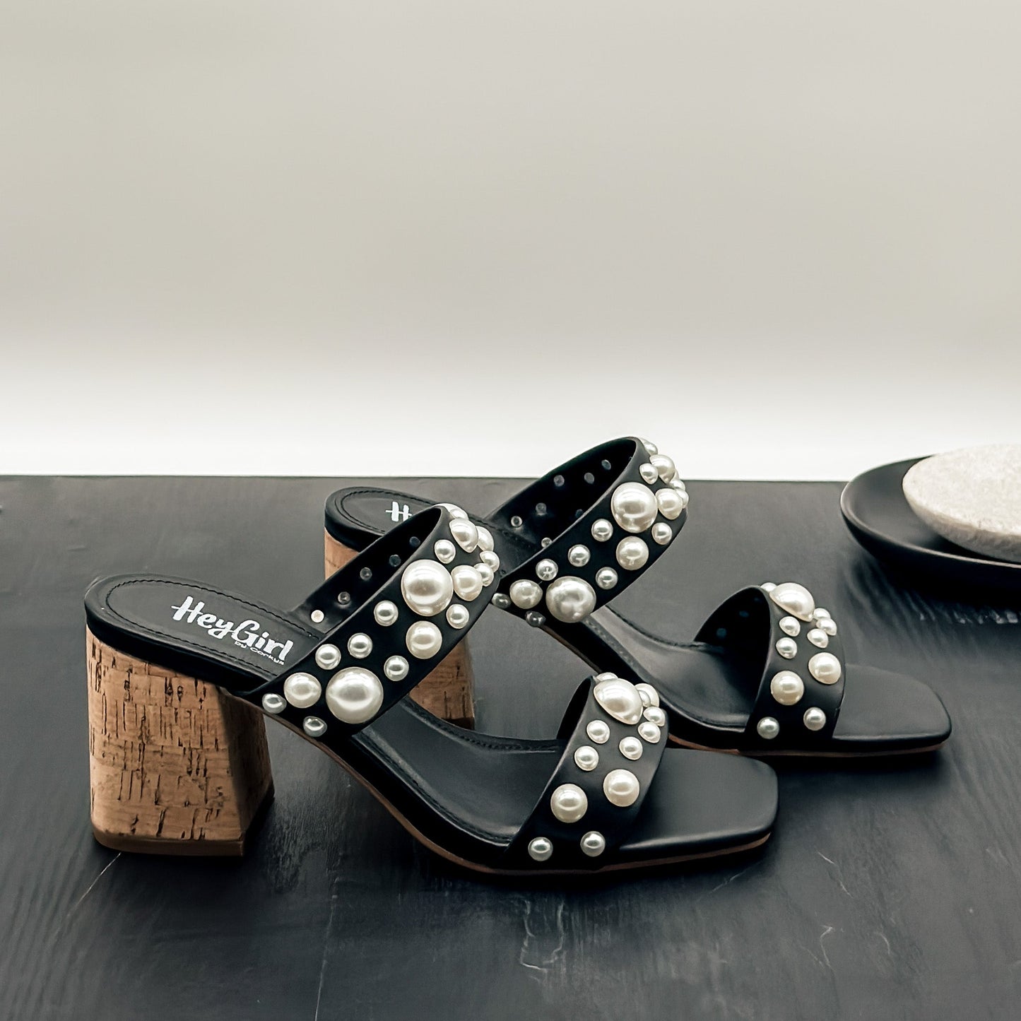 Corkys Divine Heels in Black Pearl