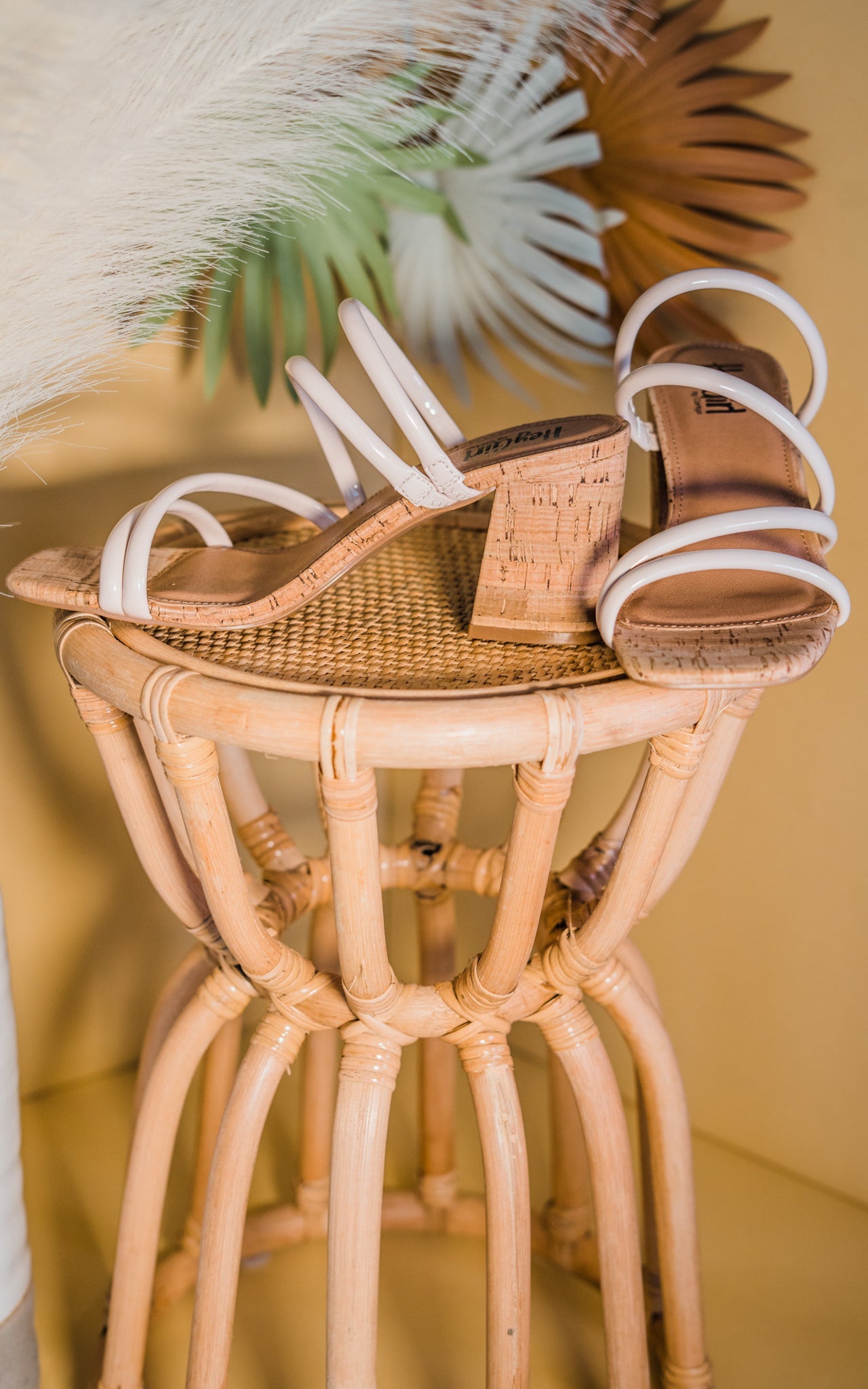 Corkys Dreamy Heeled Sandal in Ivory
