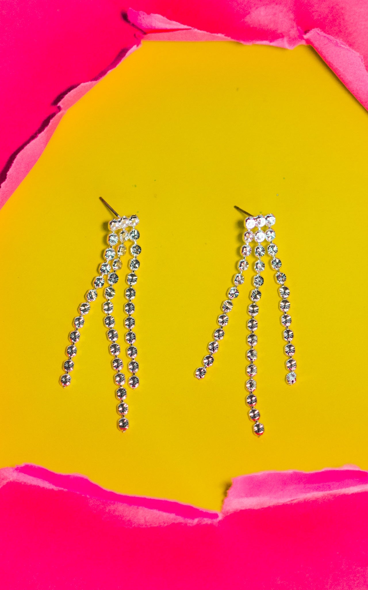 Three Strand Post Earrings
