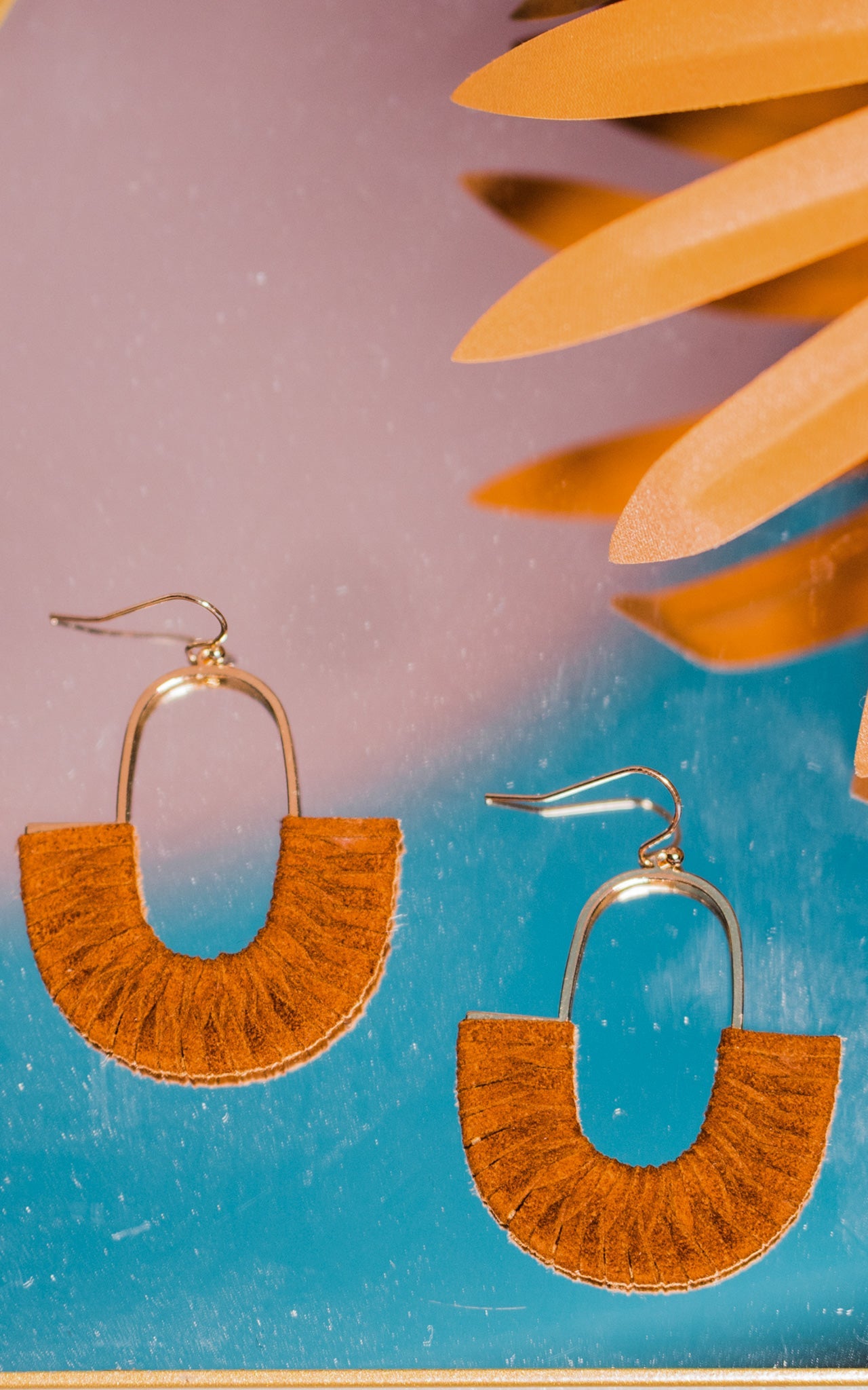 Boho Hoops in Chocolate