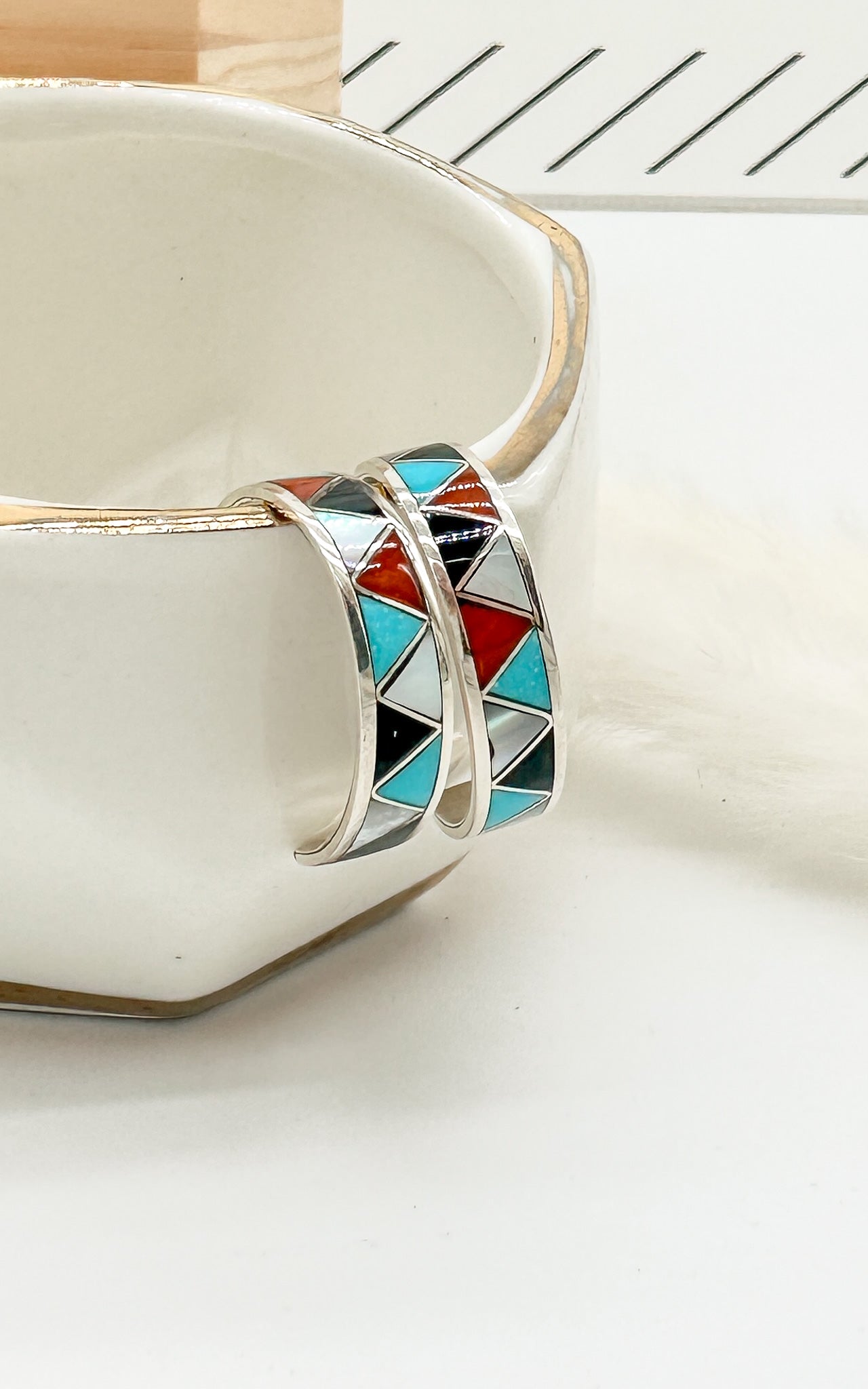 Viann Haloo Zuni Mulitcolor Hoops