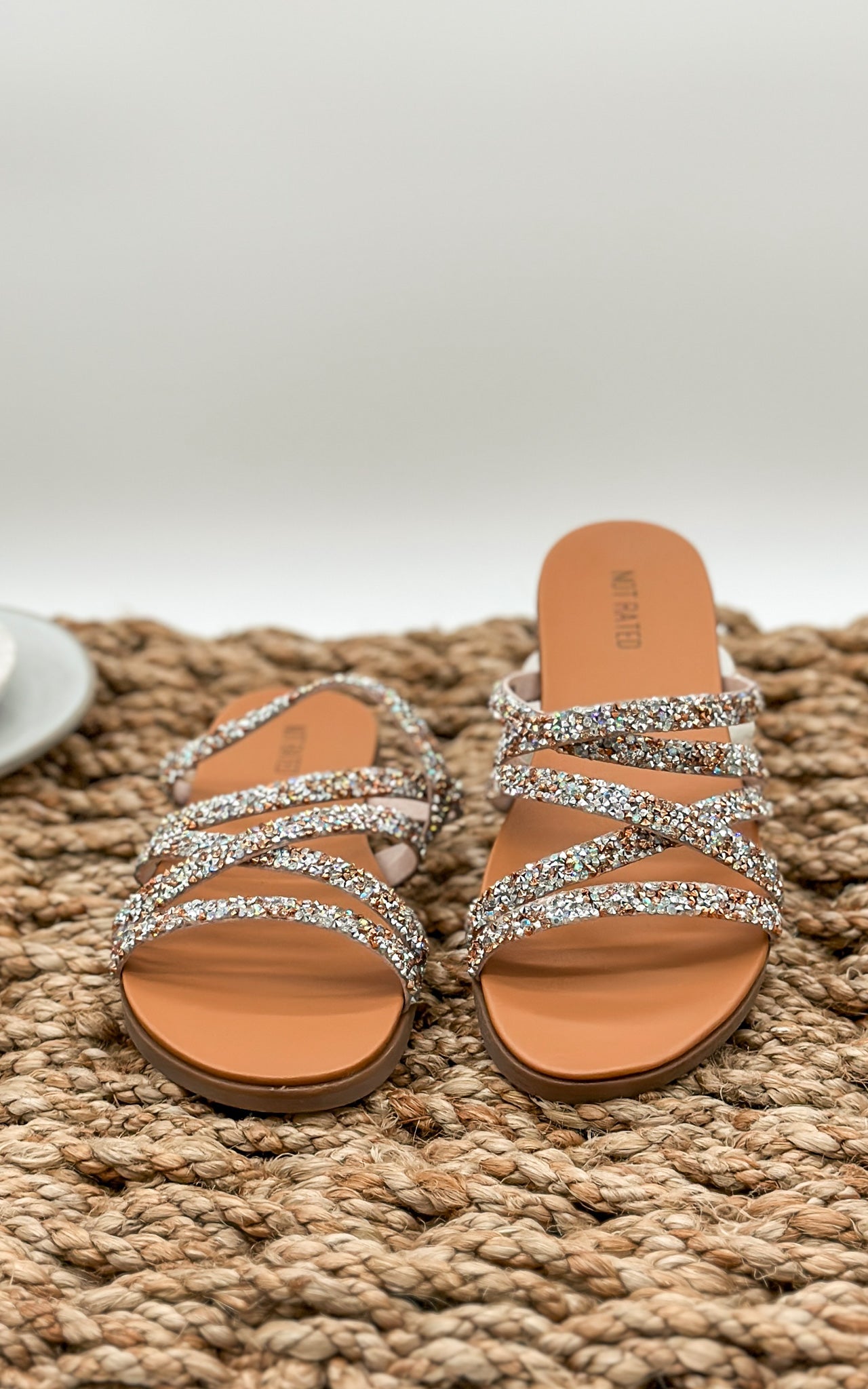 Not Rated Eliana Sandals in Champagne
