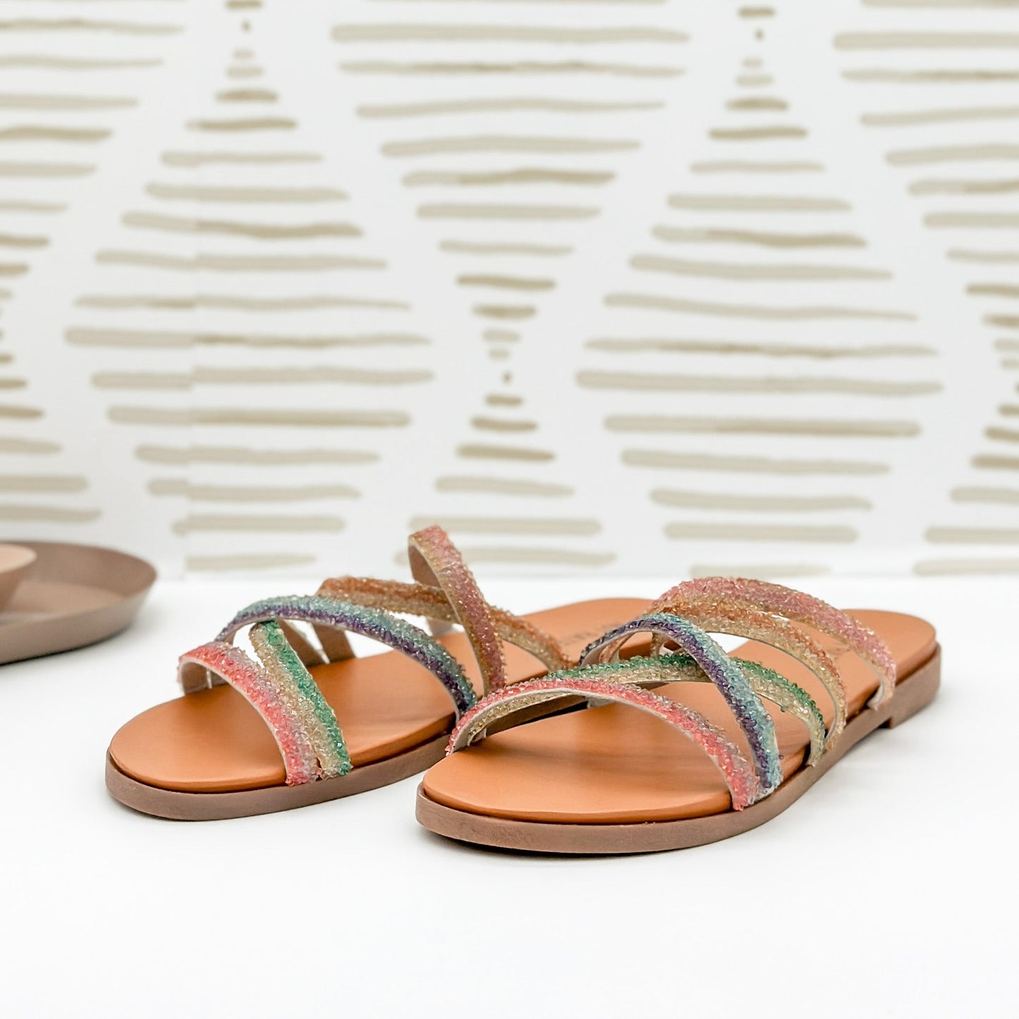Not Rated Eliana Sandals in Rainbow