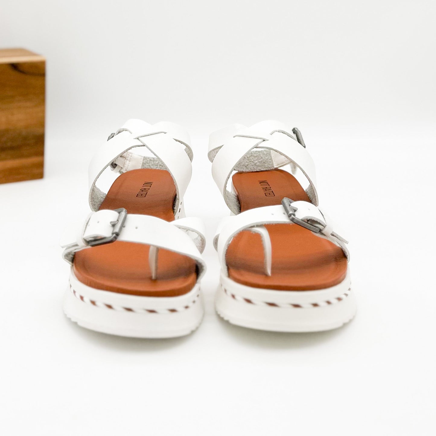 Not Rated Enna Sandal in White
