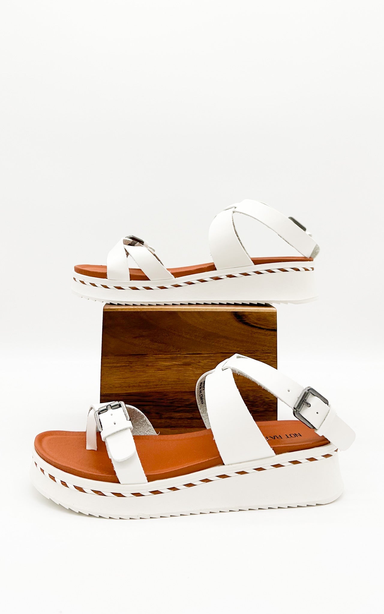 Not Rated Enna Sandal in White