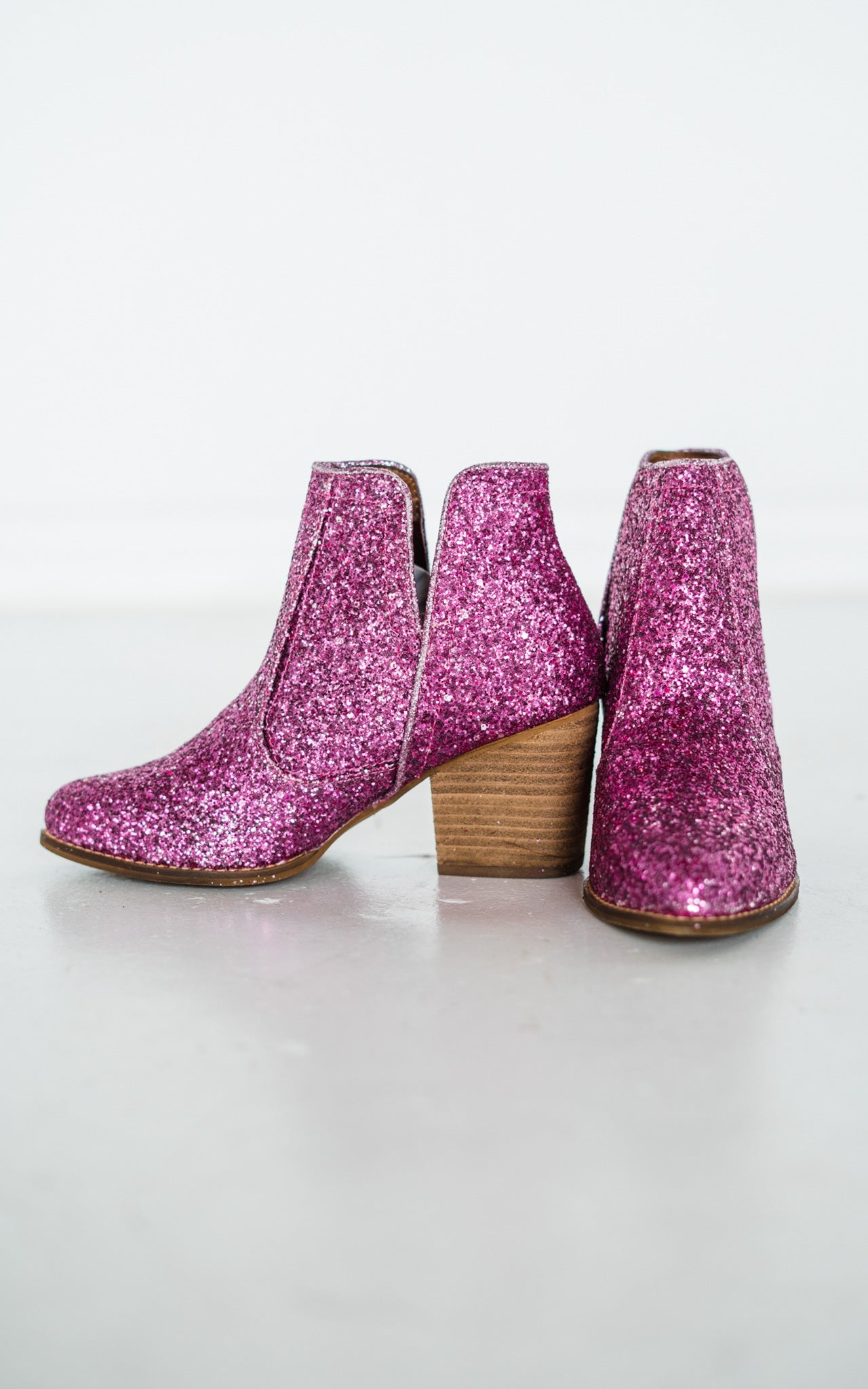 Not Rated Fiera Booties in Fuchsia