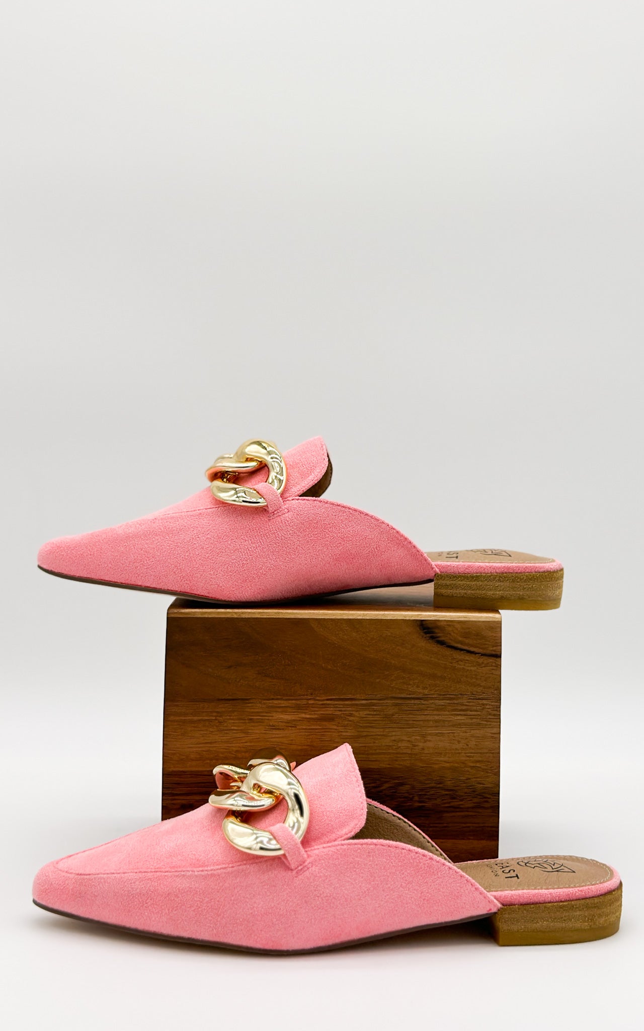 Beast Gem Flats in Pink
