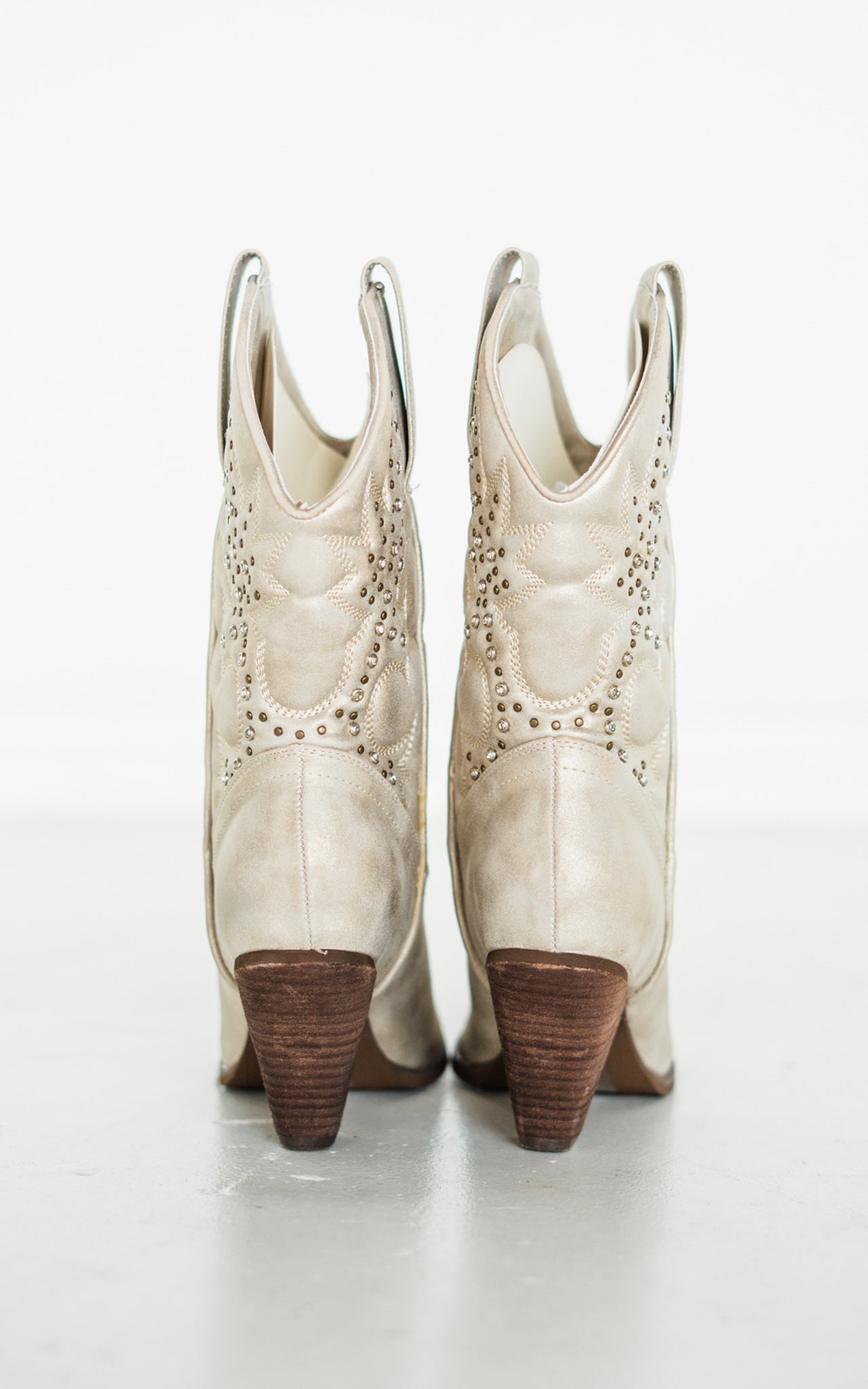 Naughty Monkey Houston Boots in Champagne