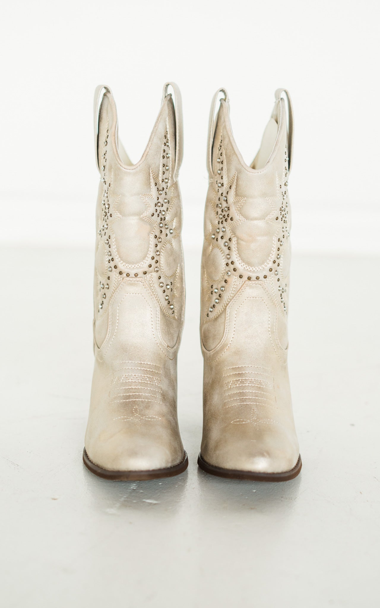 Naughty Monkey Houston Boots in Champagne