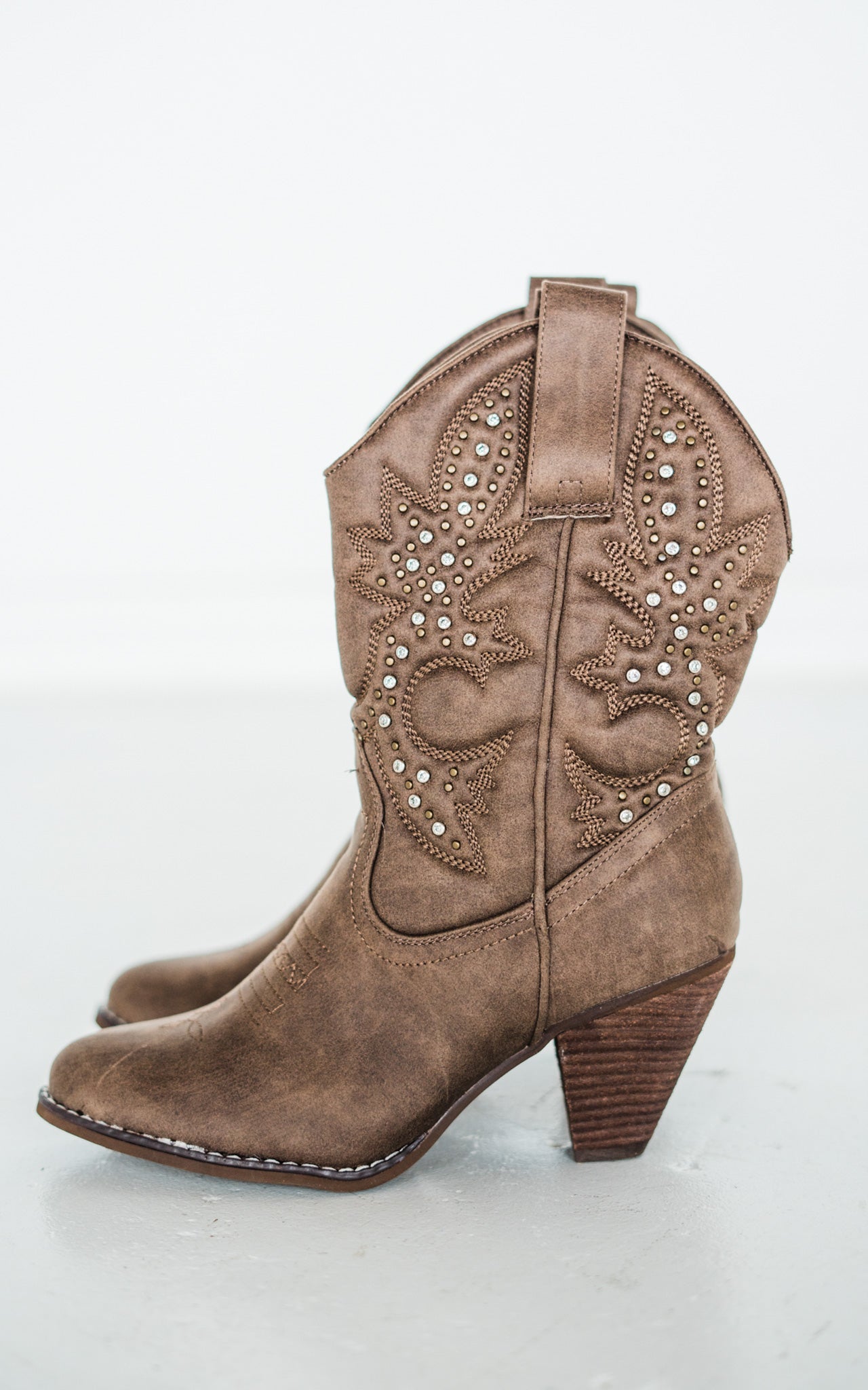 Naughty Monkey Houston Boots in Taupe