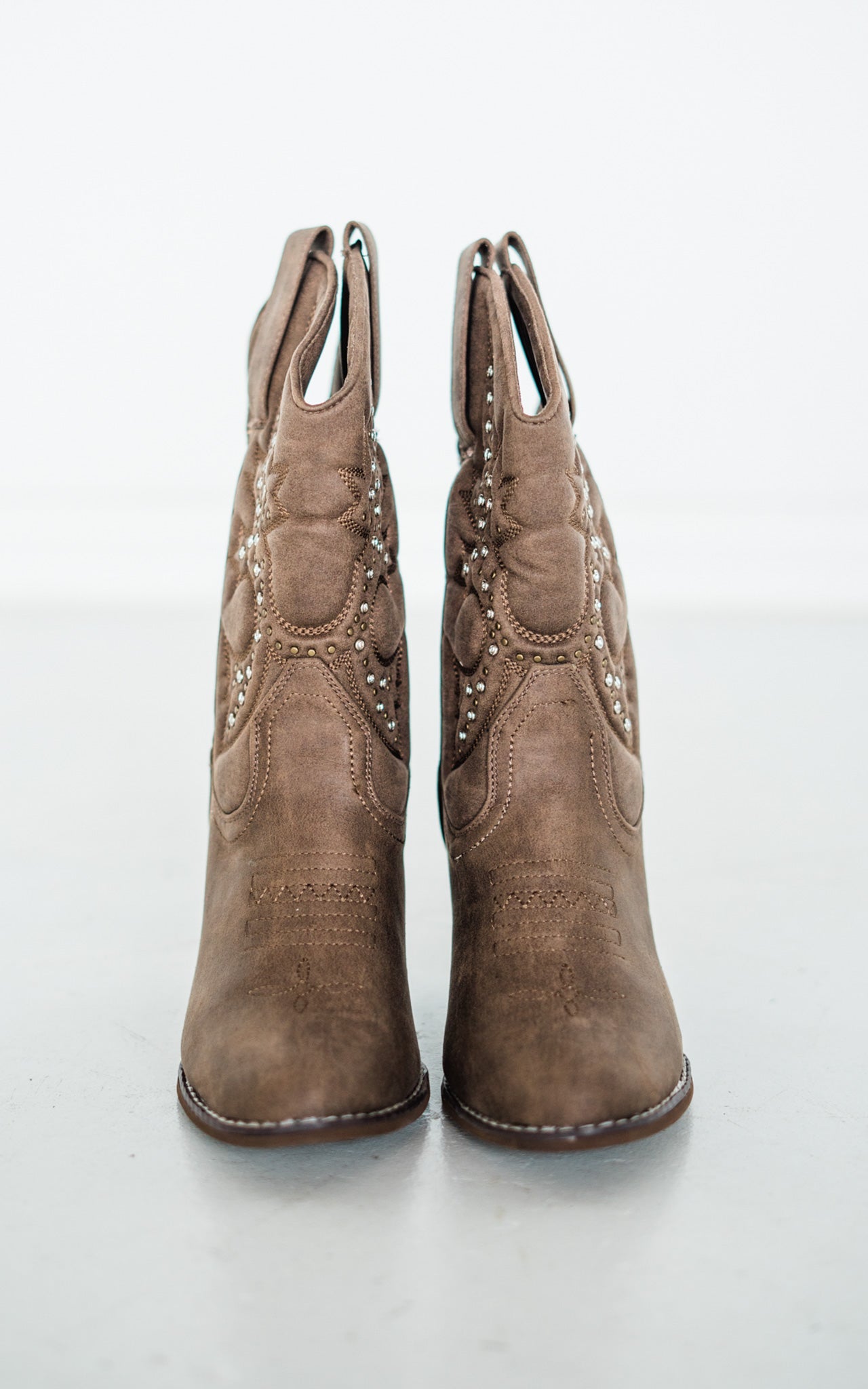 Naughty Monkey Houston Boots in Taupe