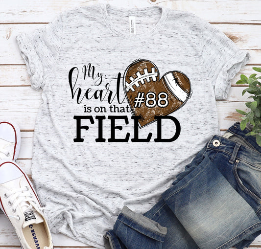 CUSTOM HEART ON THE FIELD