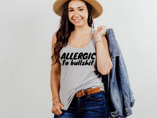 Allergic To Bullshit Tank