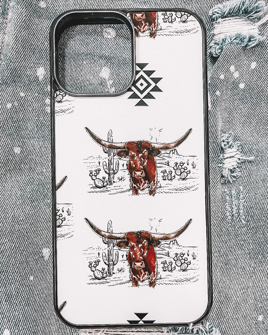 Aztec Longhorn All Size Phone Case
