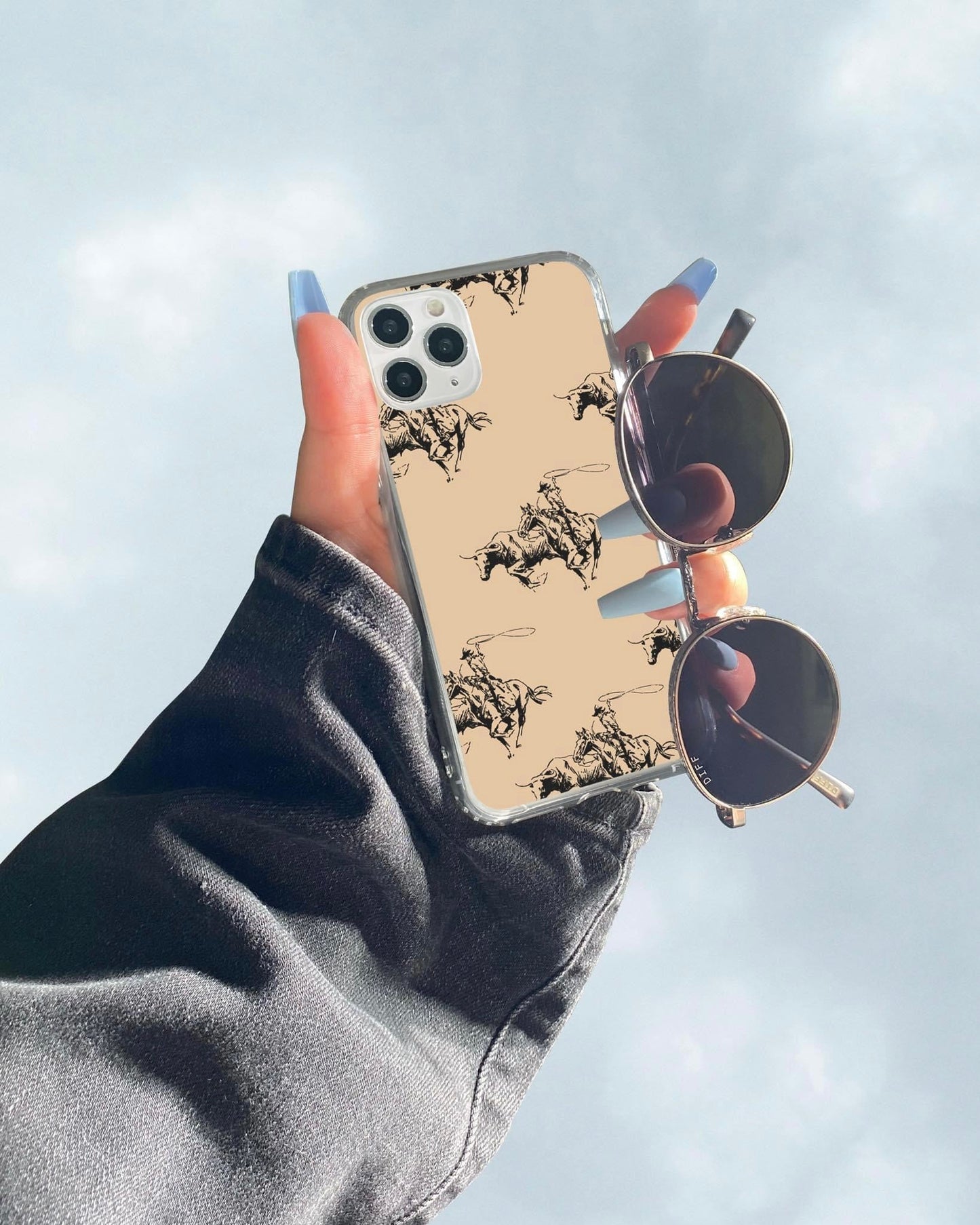 Cattle Roping Phone Case - IPhone & Samsung