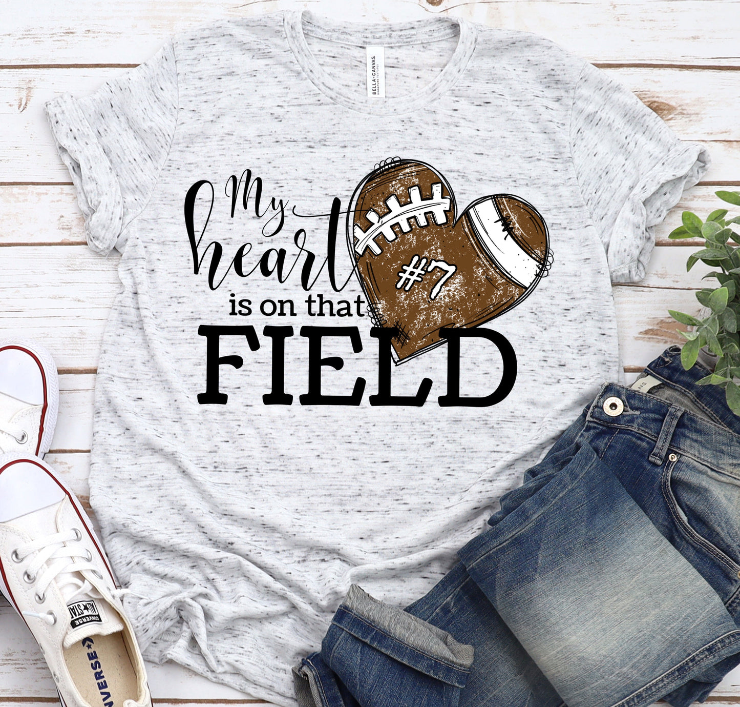 CUSTOM HEART ON THE FIELD