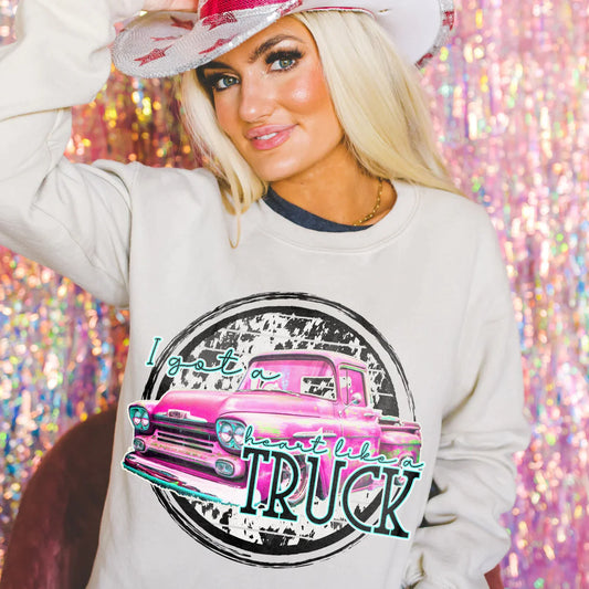 Heart Like A Truck Pink
