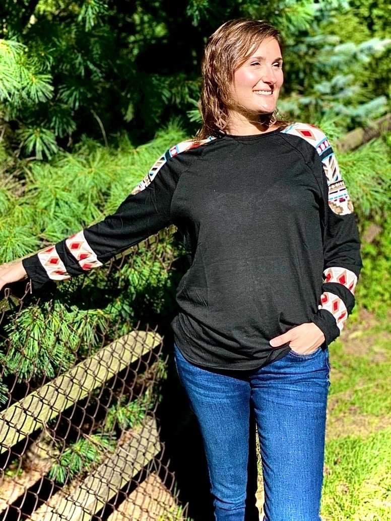 My Fall Aztec Top