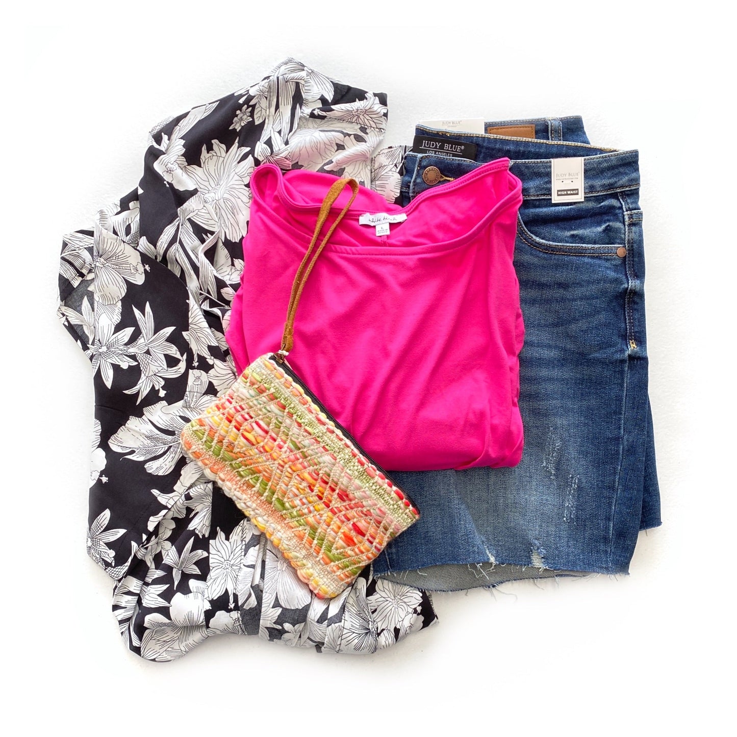 Bright Vibes Clutch