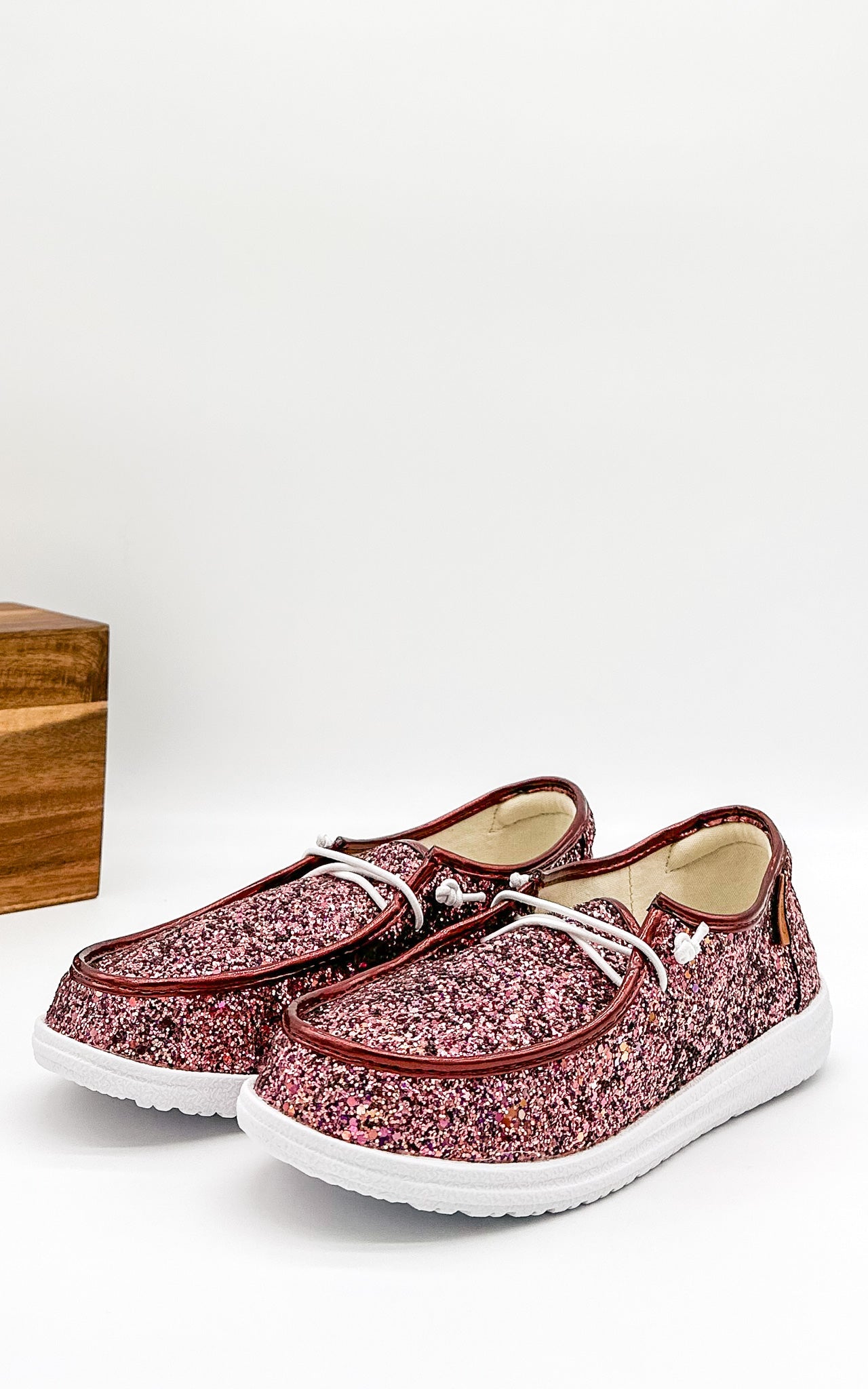 Corkys Kayak Sneaker in Mixed Berry Glitter