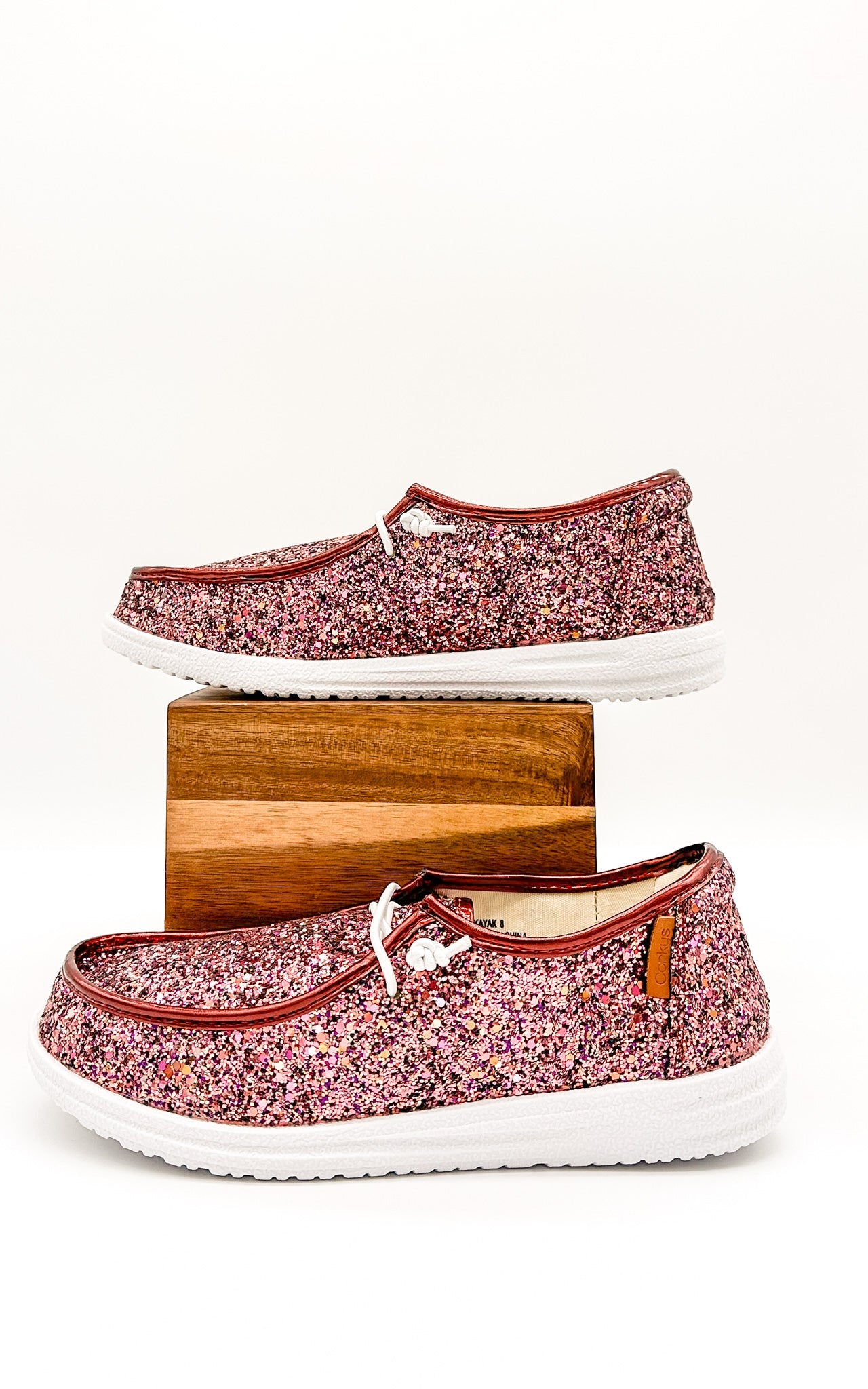 Corkys Kayak Sneaker in Mixed Berry Glitter