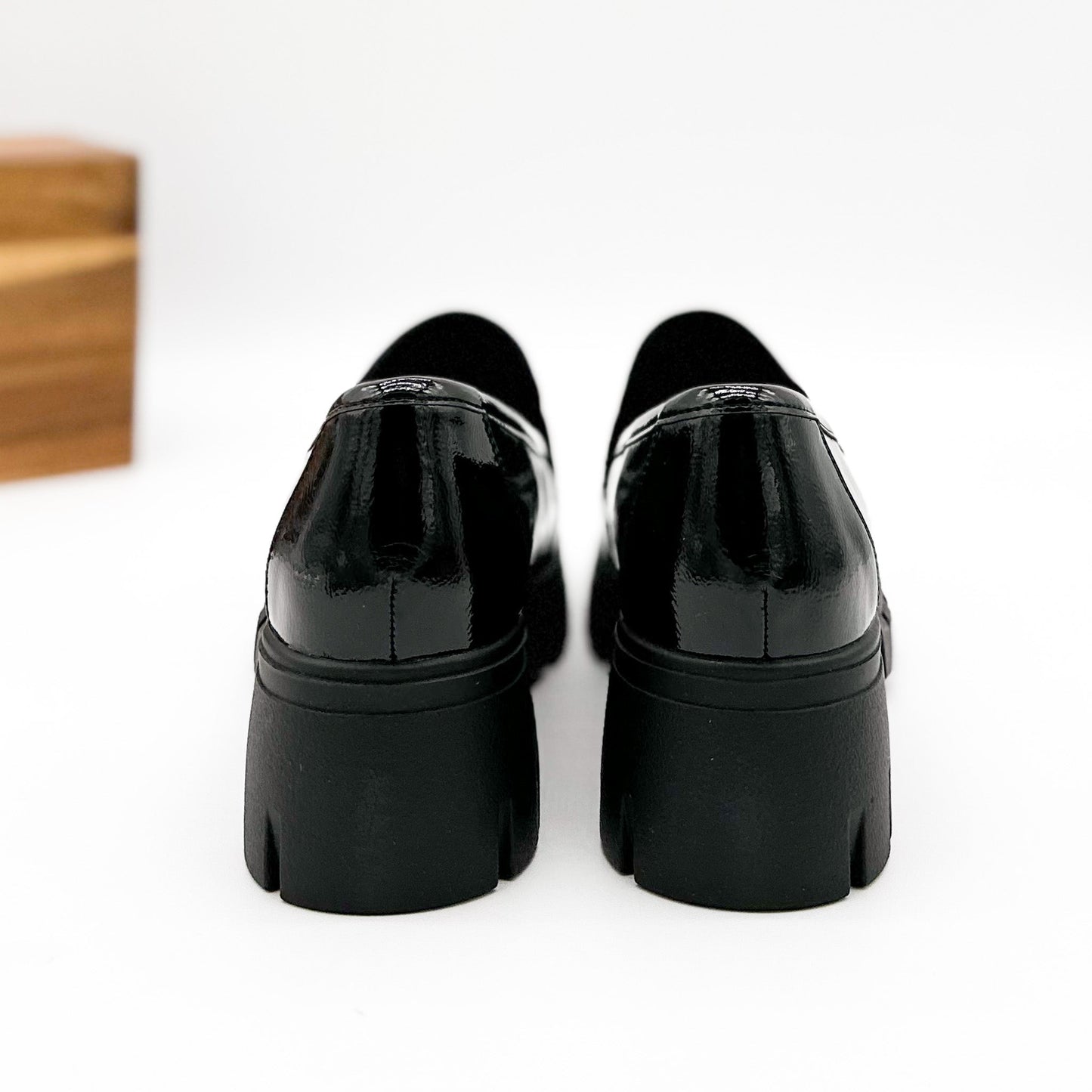 Corkys Keeper Loafer in Black Patent