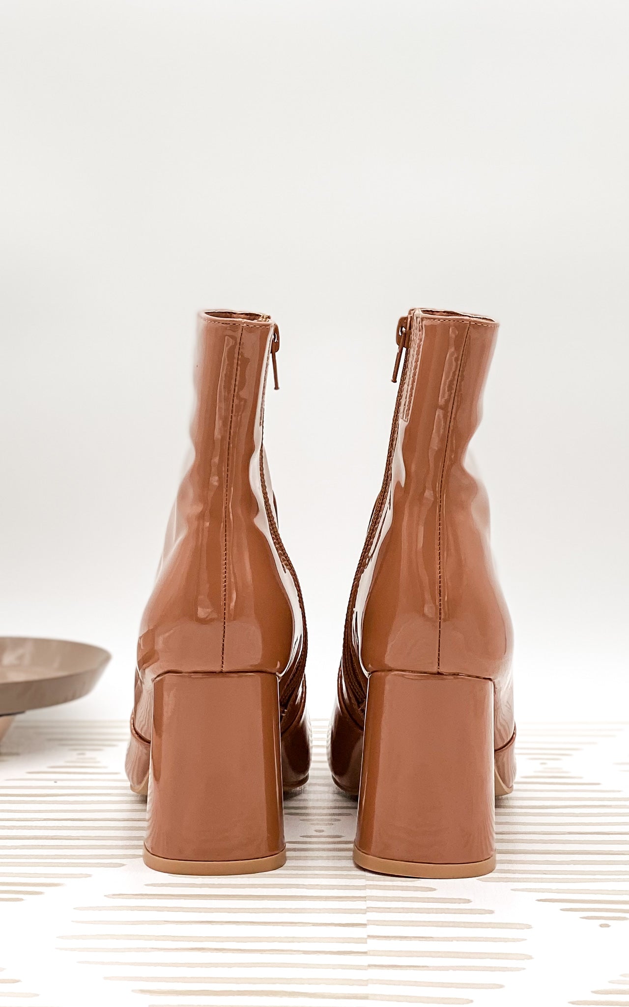 Beast Ketsby Heeled Ankle Boot in Nude