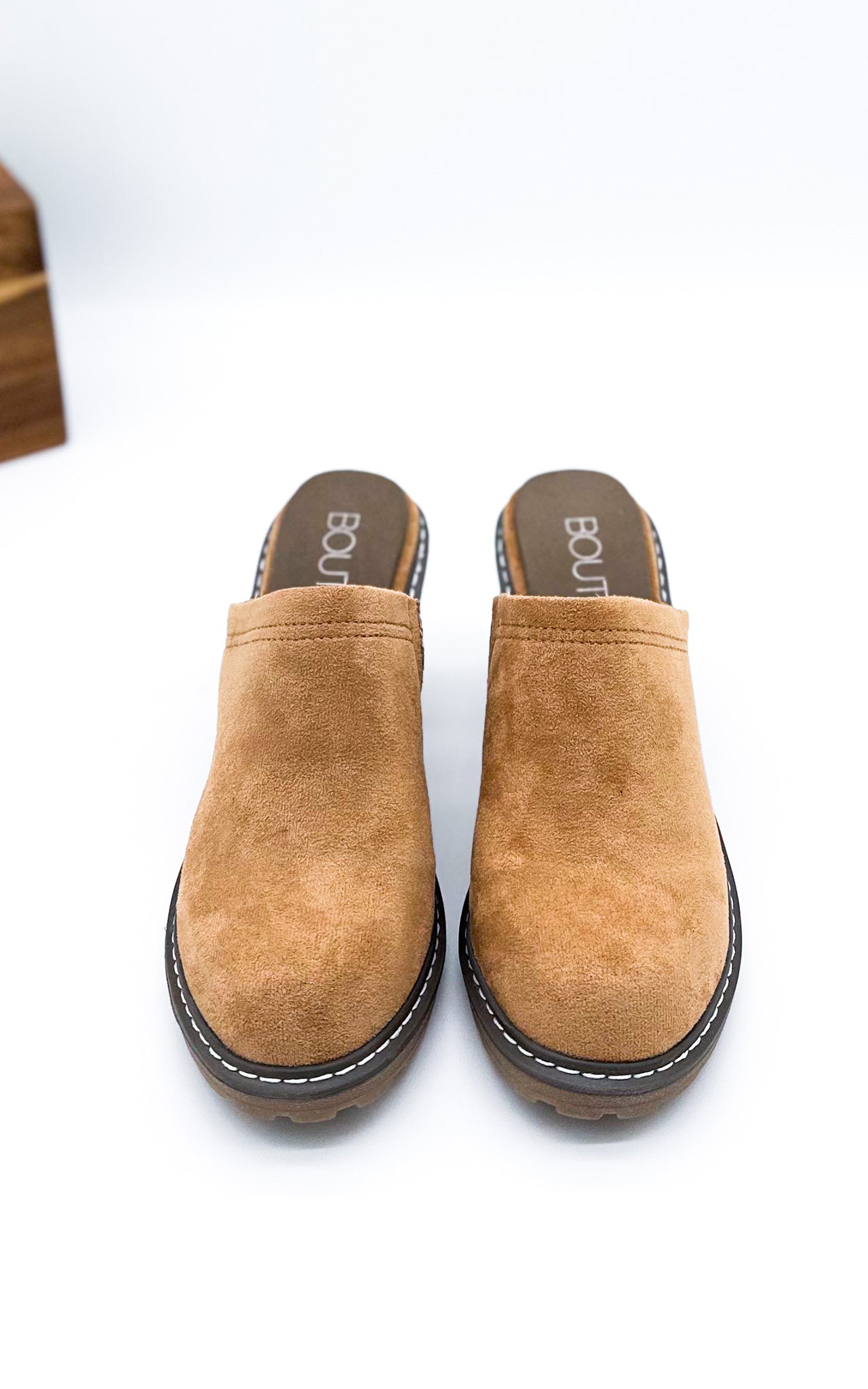 Corkys Lantern Clog Shoe in Camel