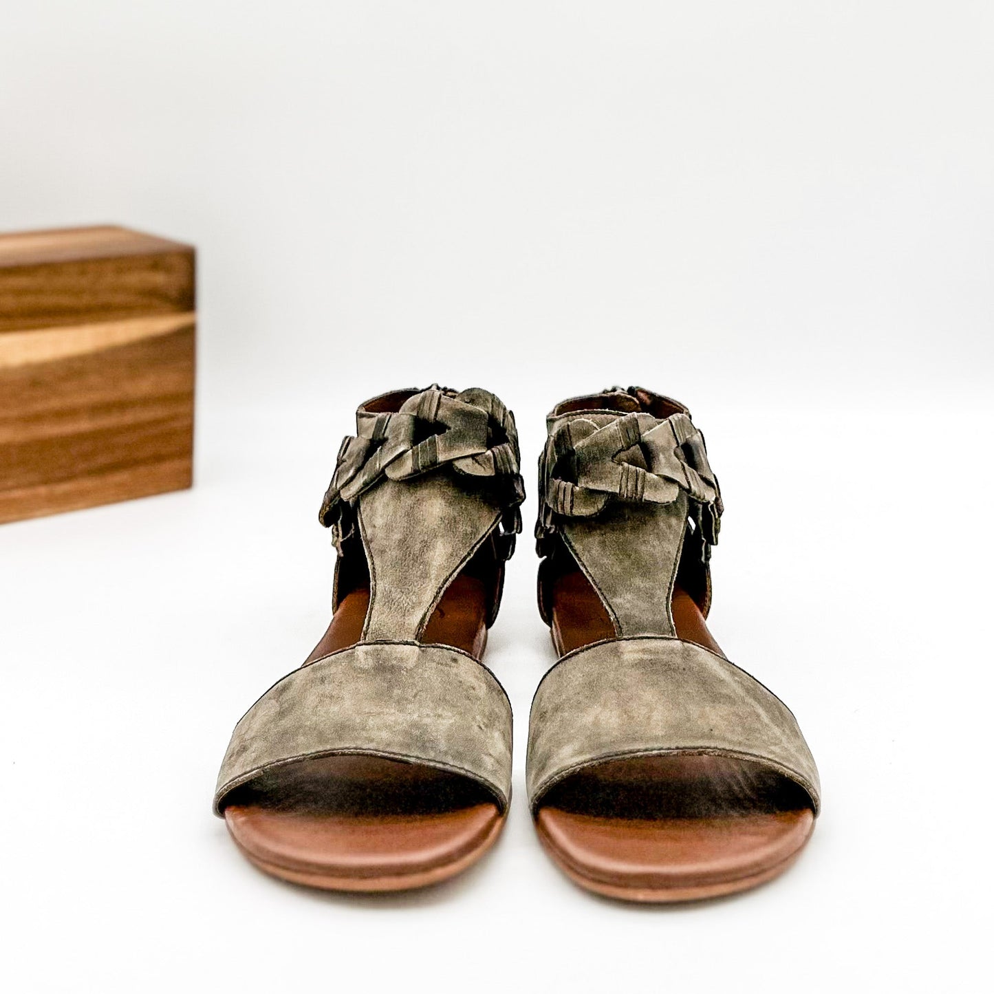 Naughty Monkey Loop D Loop Sandals in Black