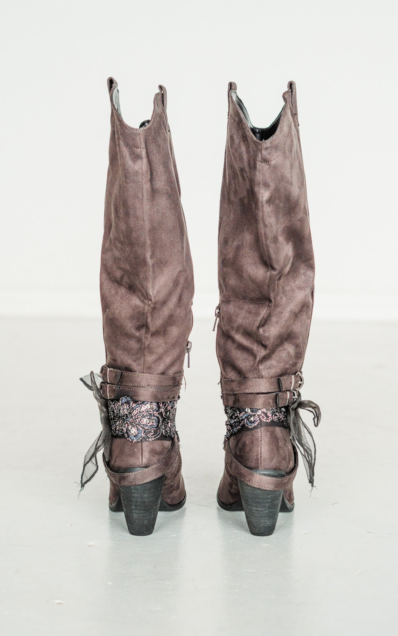 Not Rated Lush Boot in Grey
