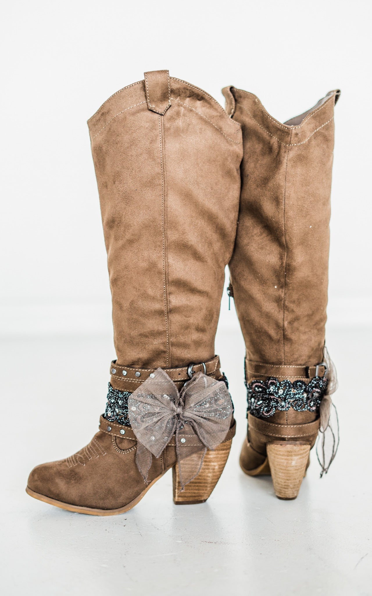 Not Rated Lush Boot in Taupe