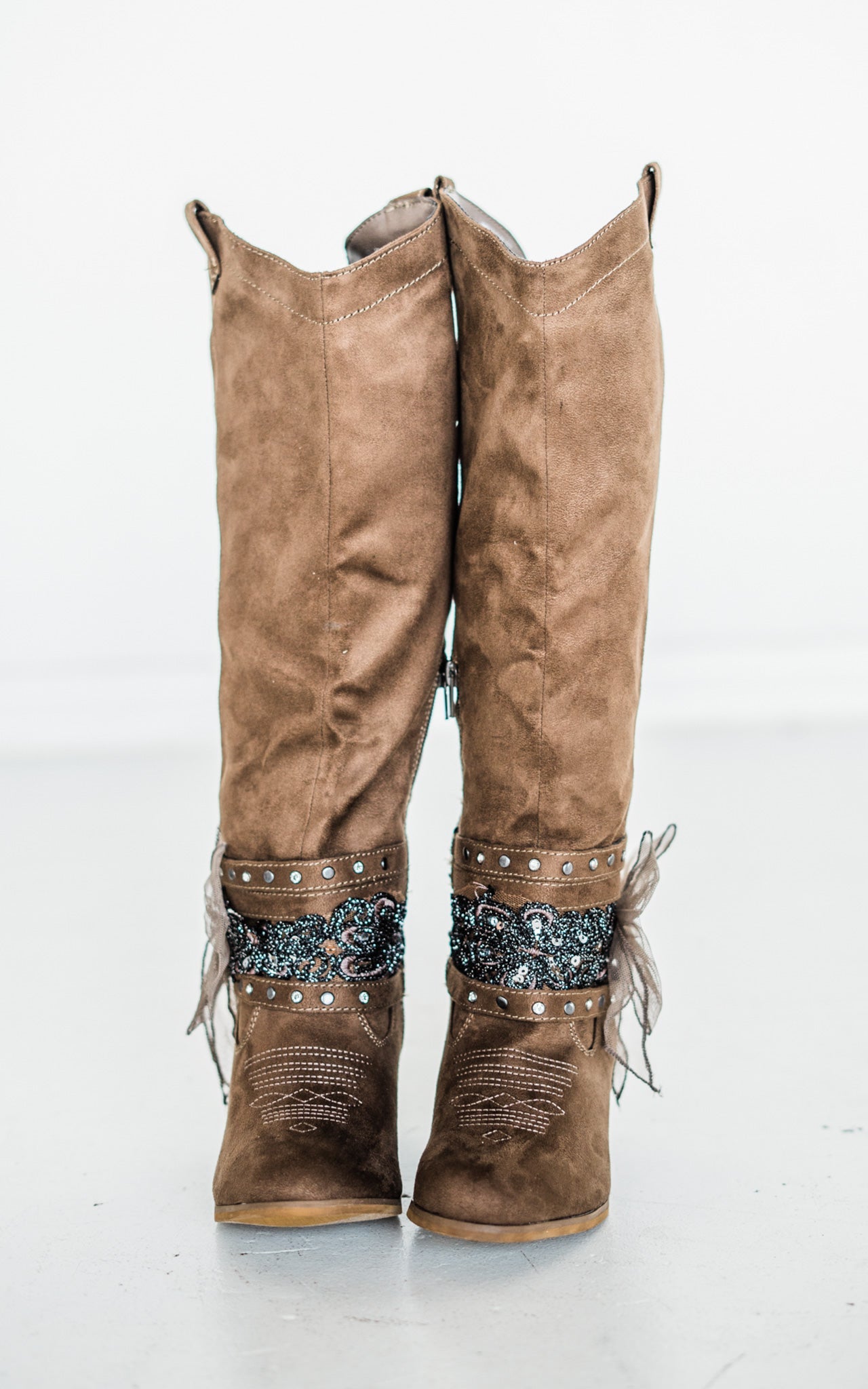 Not Rated Lush Boot in Taupe