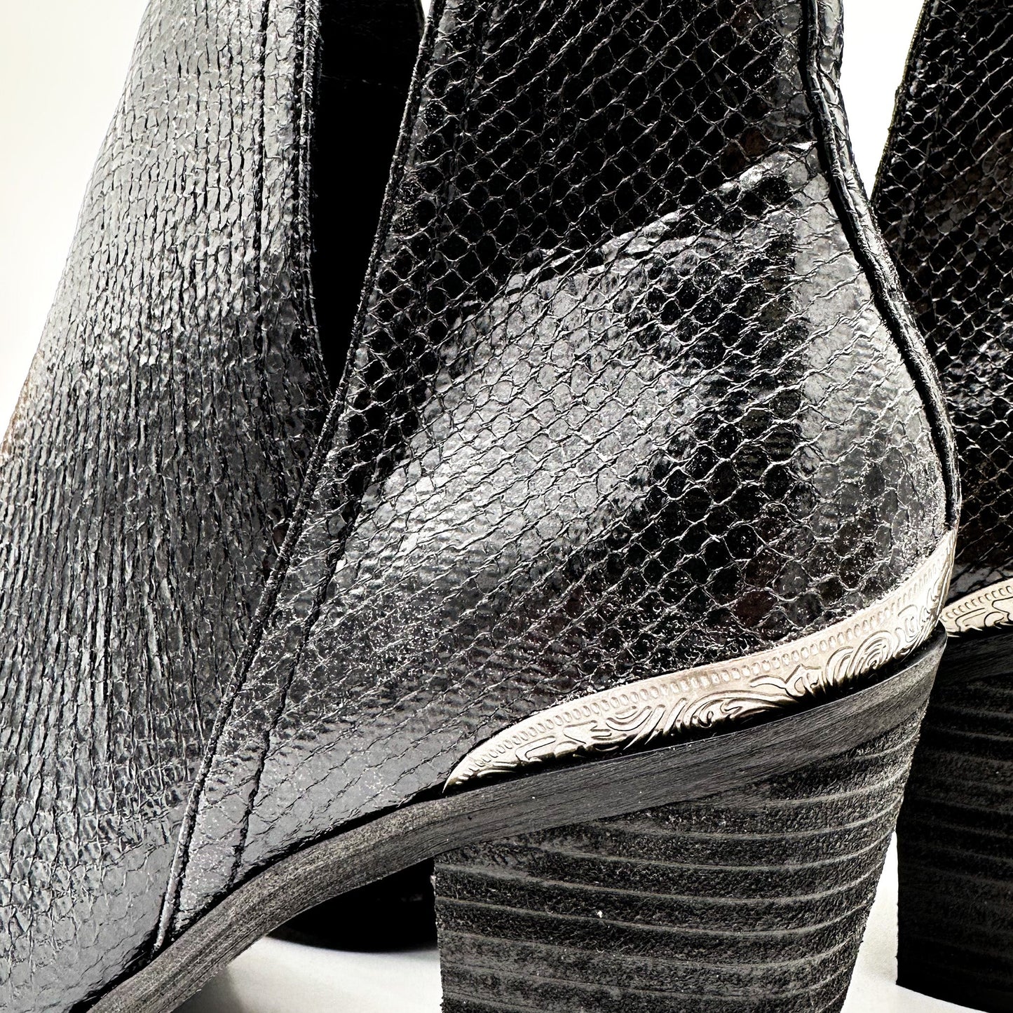 Very Volatile Mumba Booties in Black