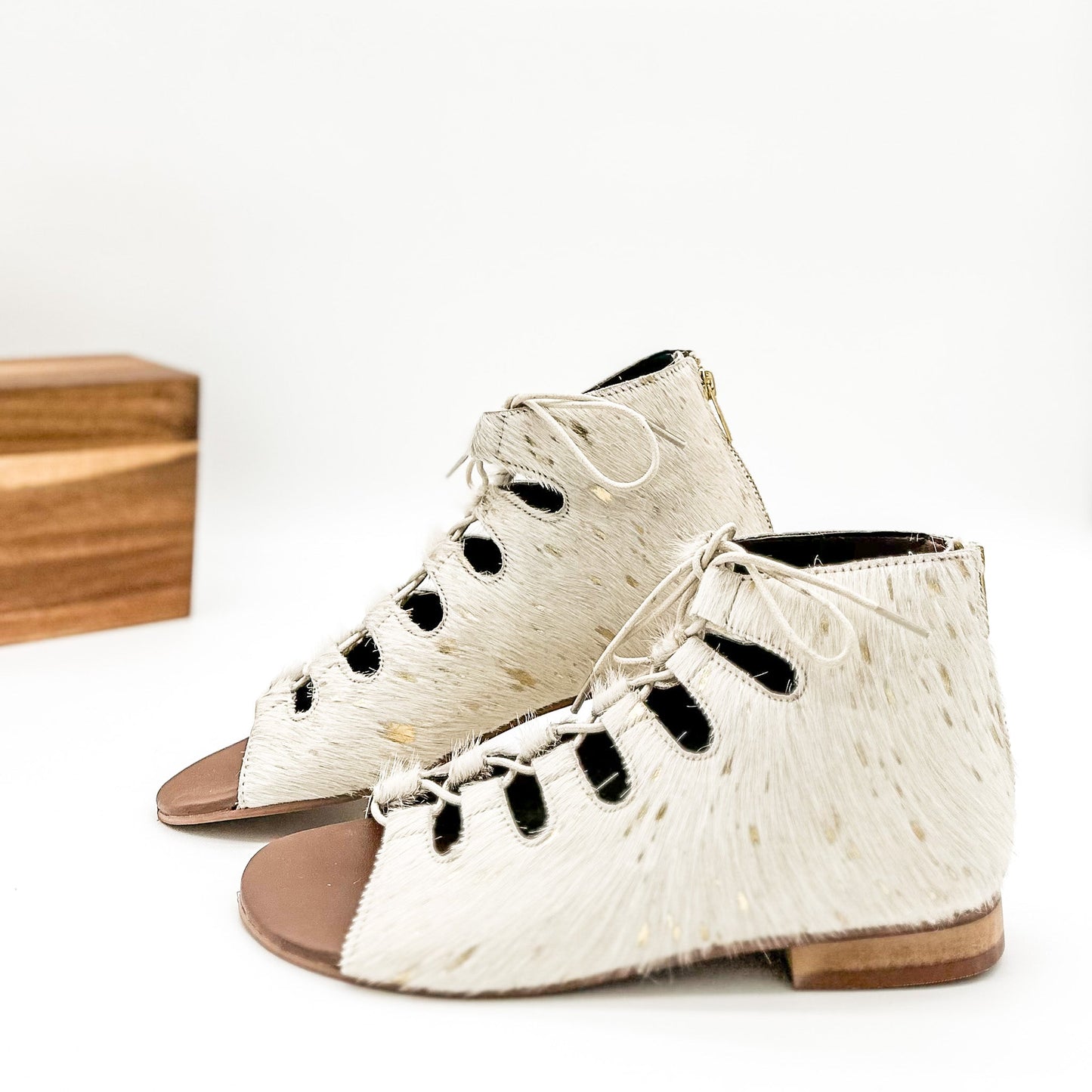 Naughty Monkey Nola Sandals in Gold