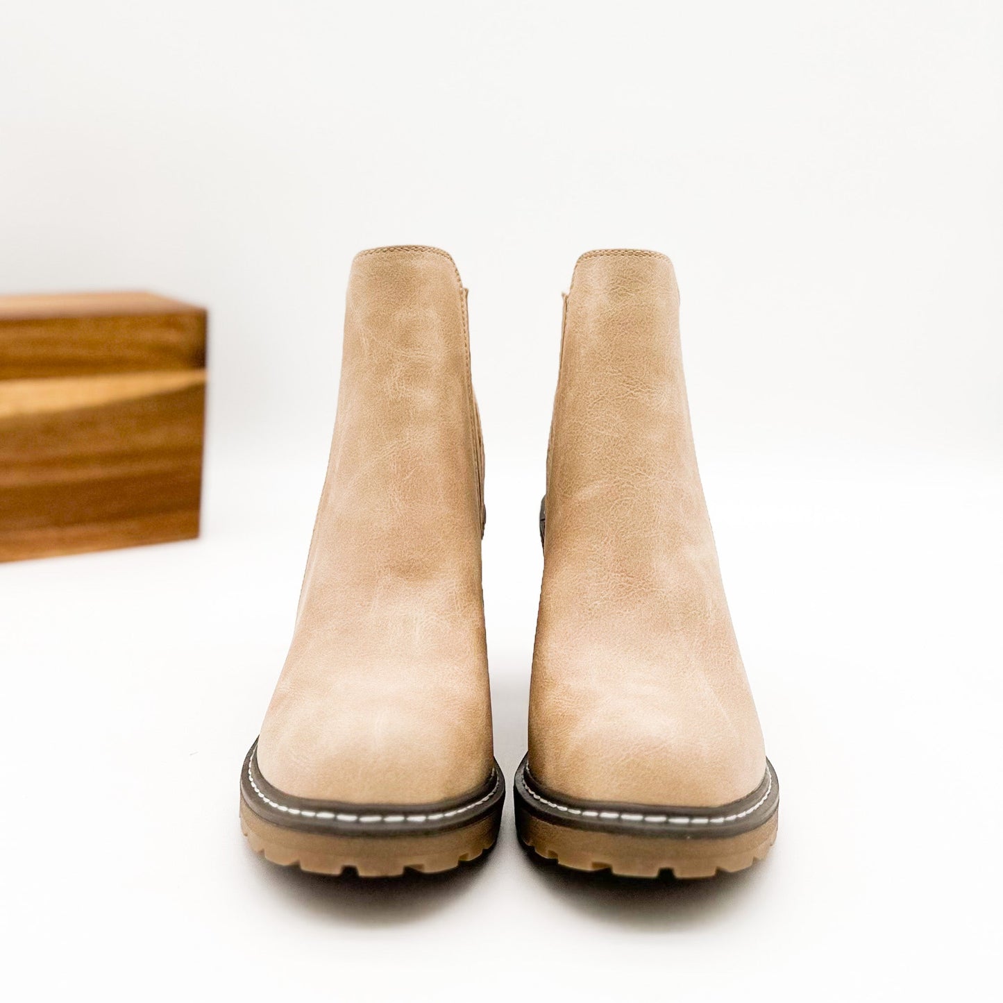 Corkys Pecan Pie Bootie in Ivory