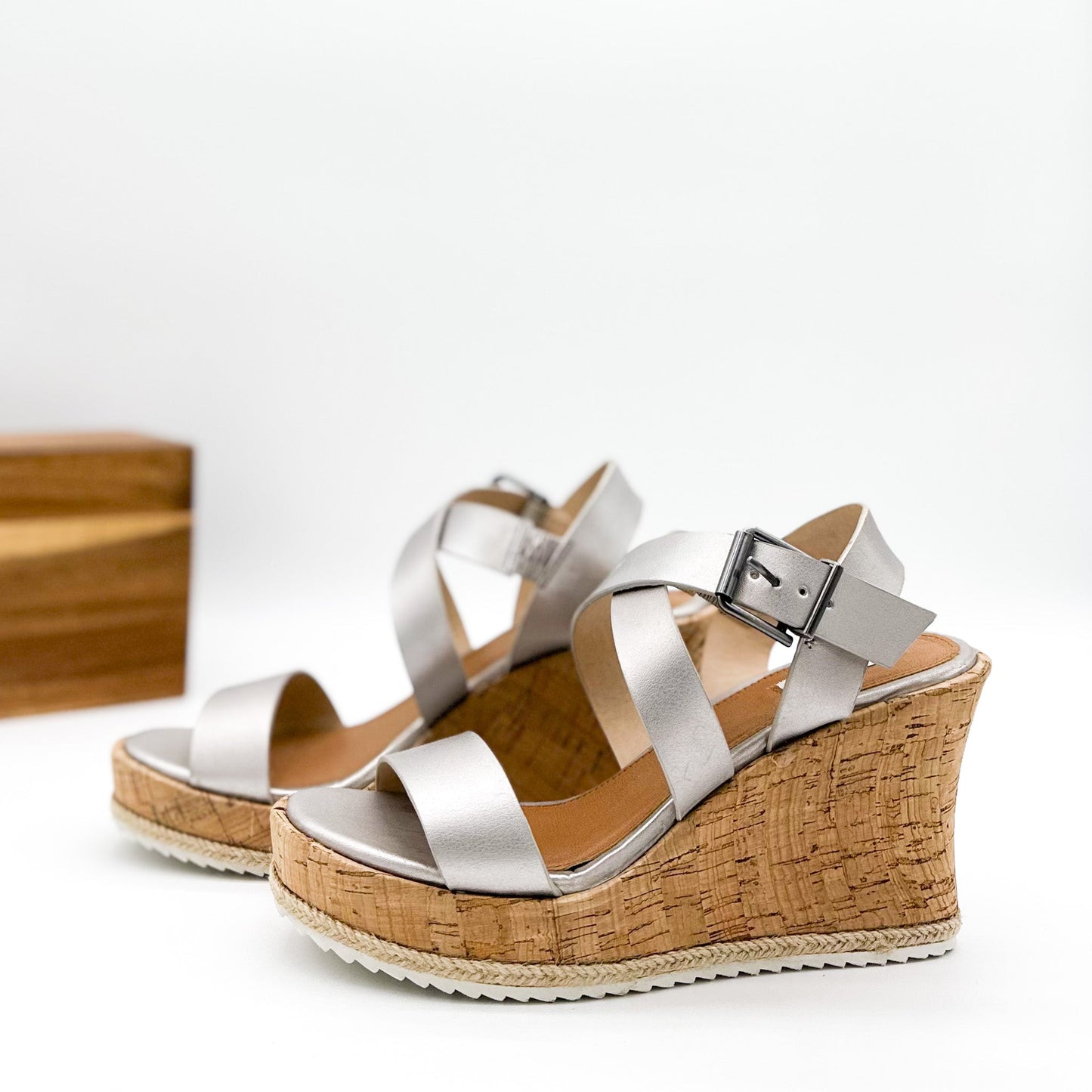 Not Rated Petal Wedge in Silver