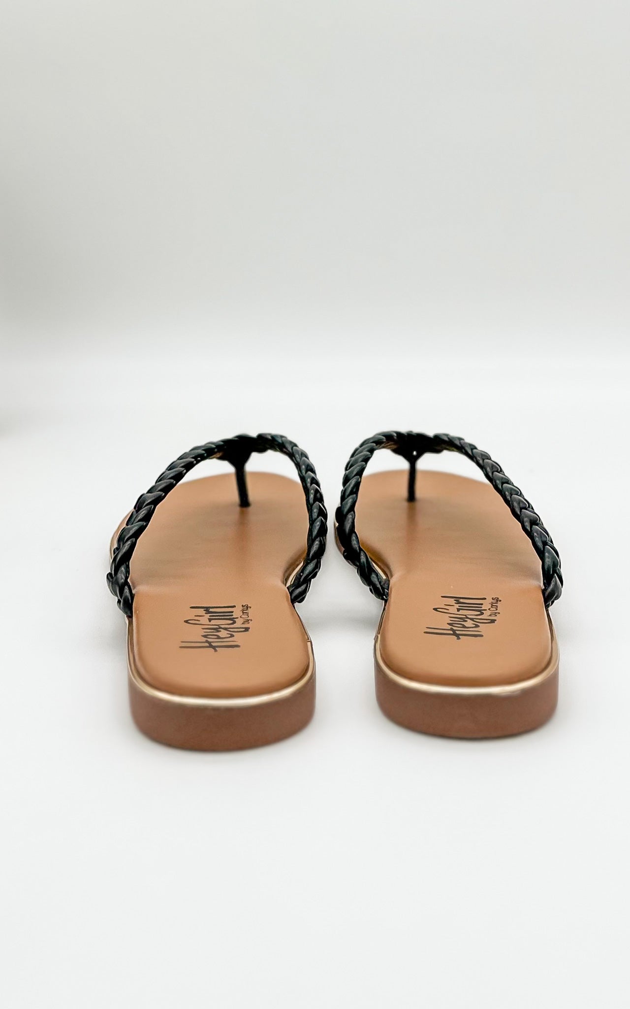 Corkys Pigtail Sandal in Black