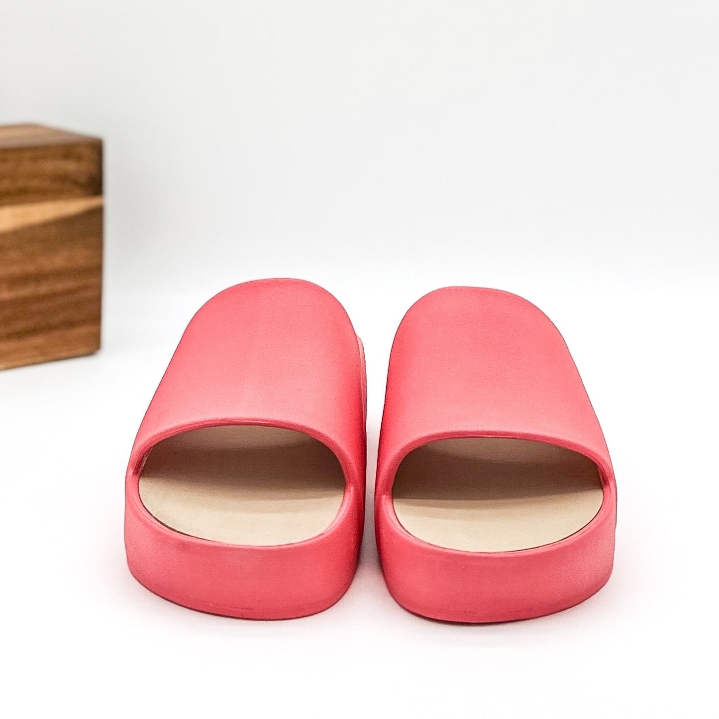 Corkys Popsicle Slide Sandals in Coral