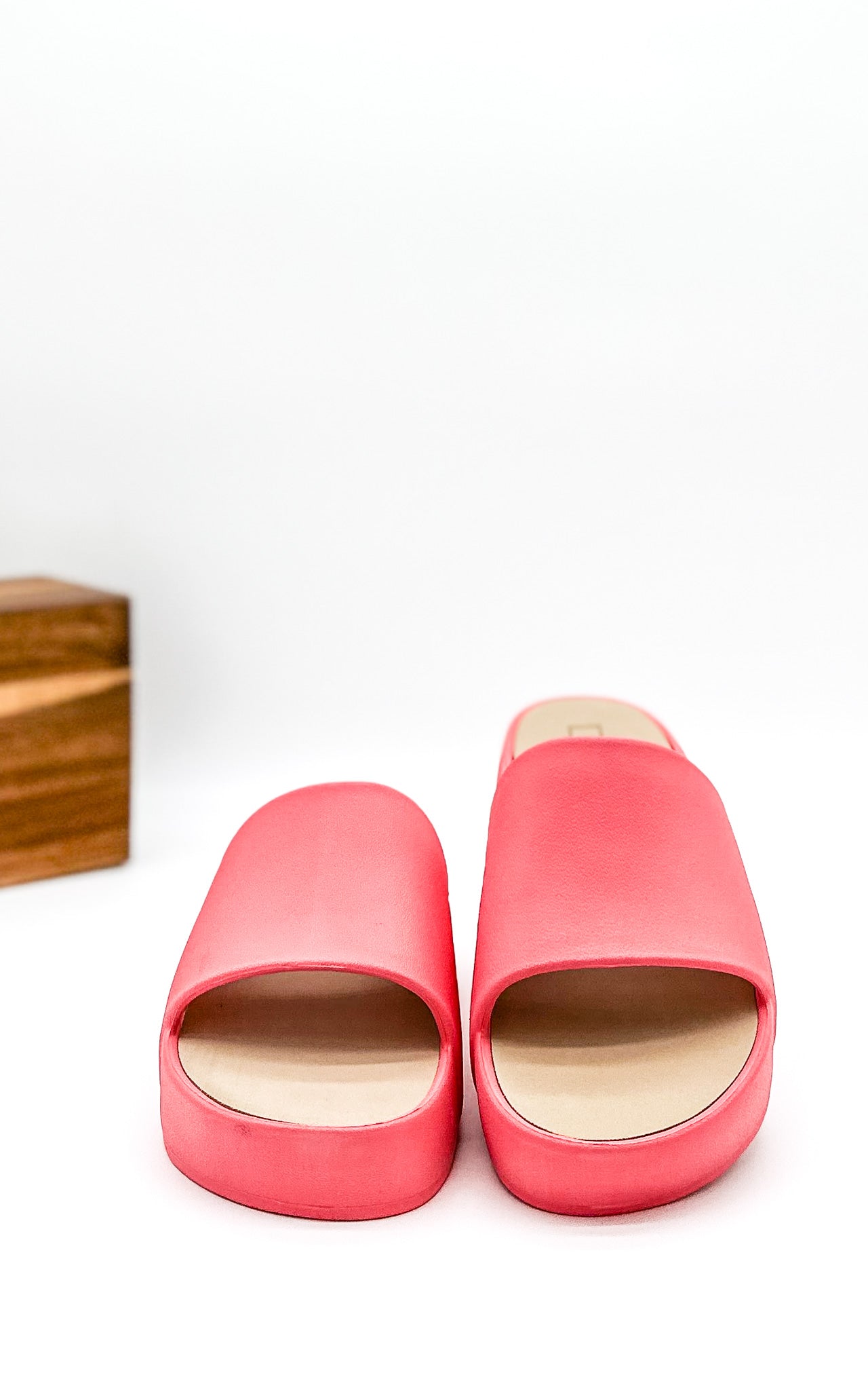 Corkys Popsicle Slide Sandals in Coral