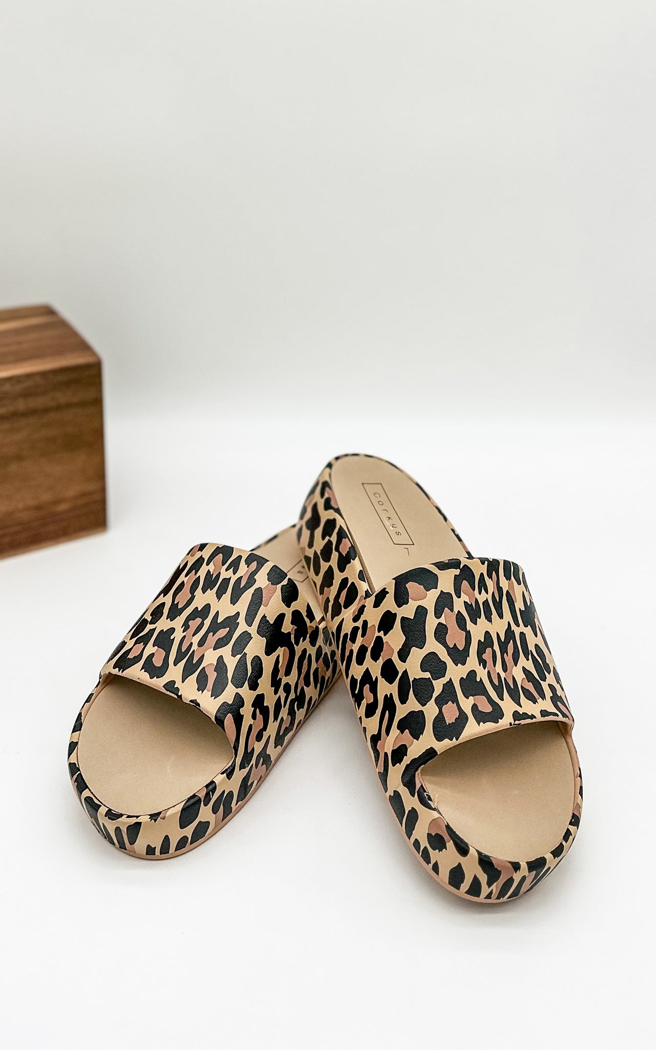 Corkys Popsicle Slides in Leopard