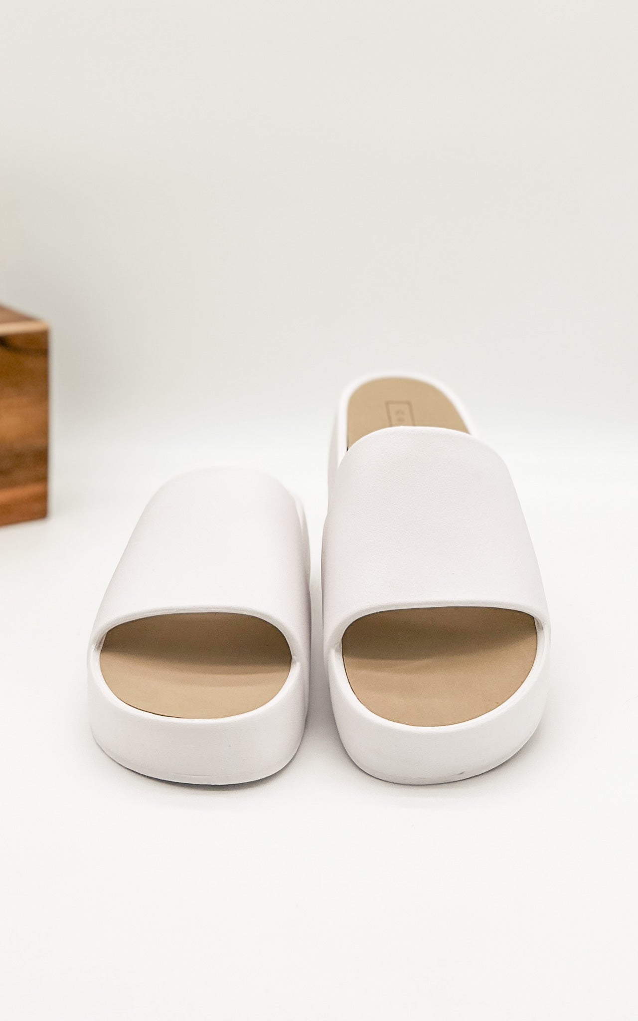 Corkys Popsicle Slides in White