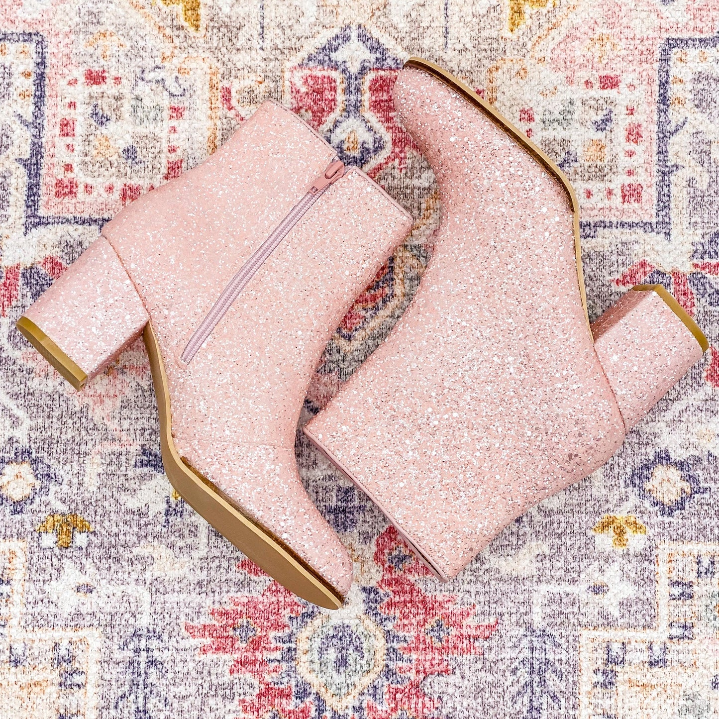 Corkys Razzle Dazzle Pink Booties