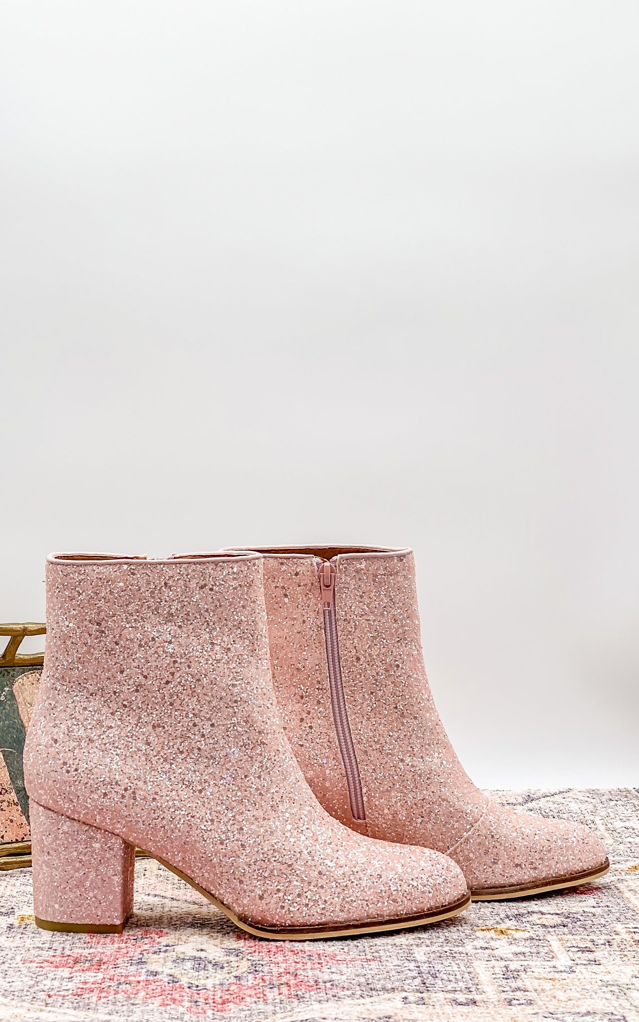 Corkys Razzle Dazzle Pink Booties